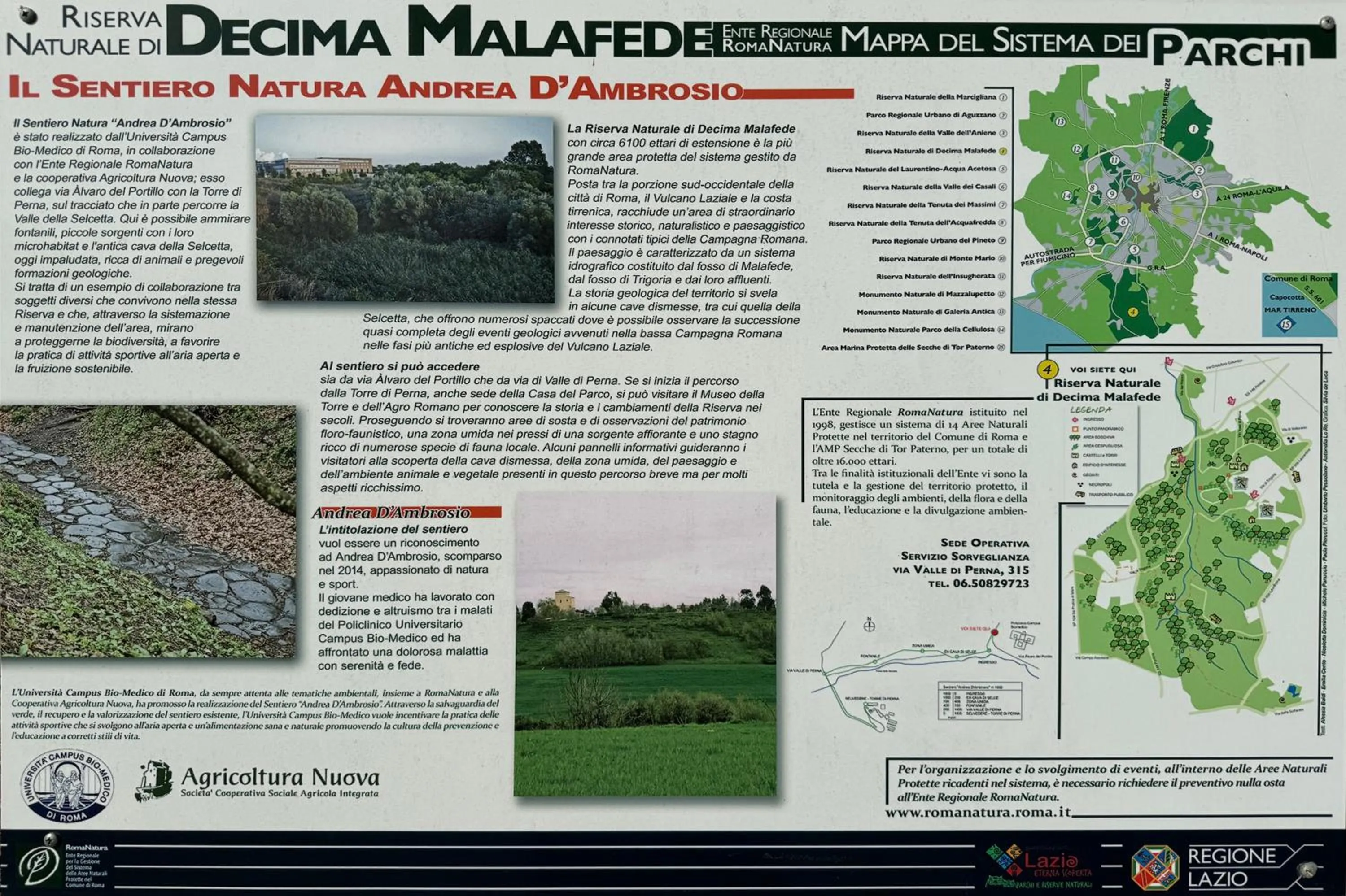 Nearby landmark in Villa Patrizia