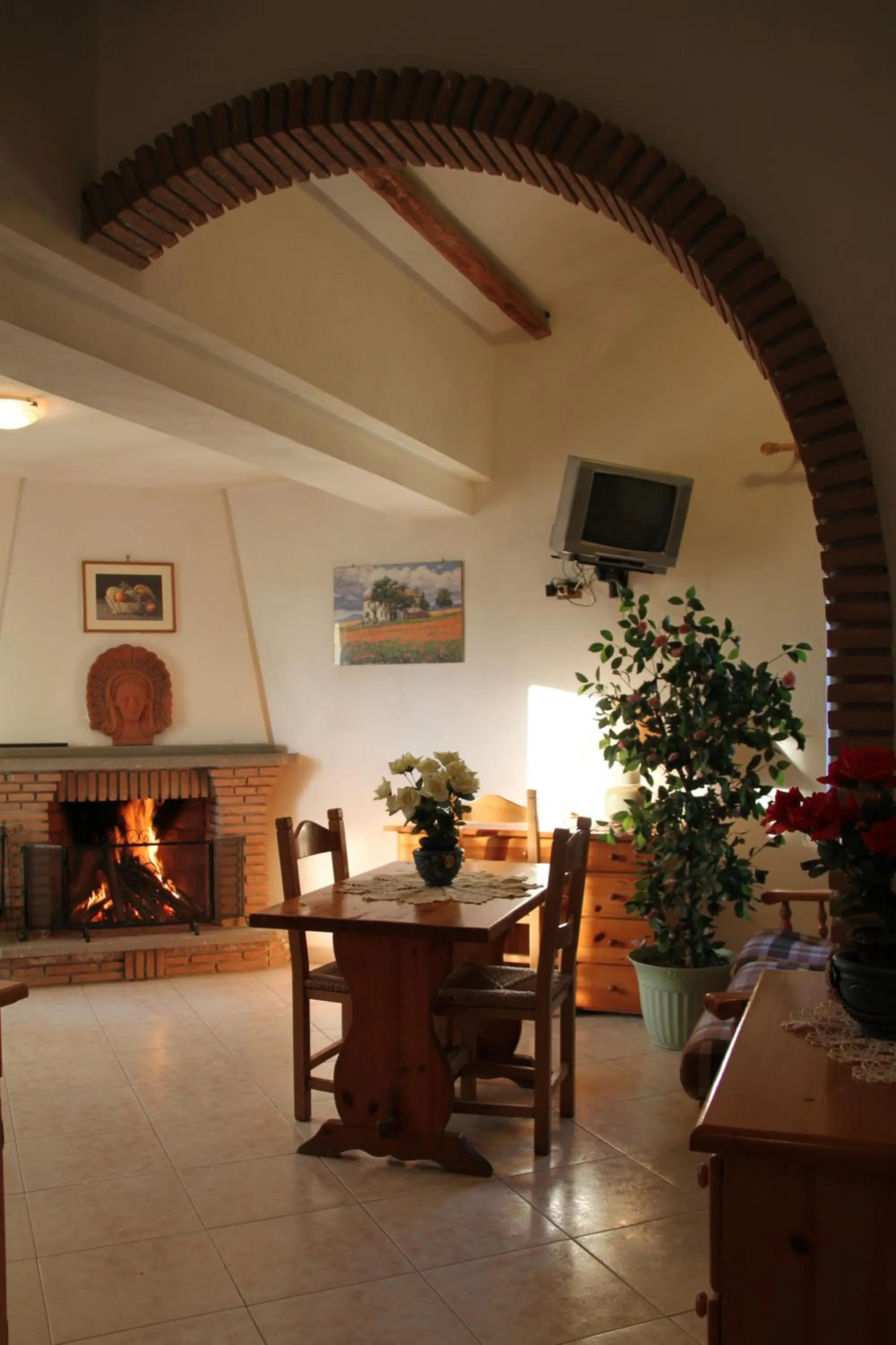 Living room in Villa Patrizia