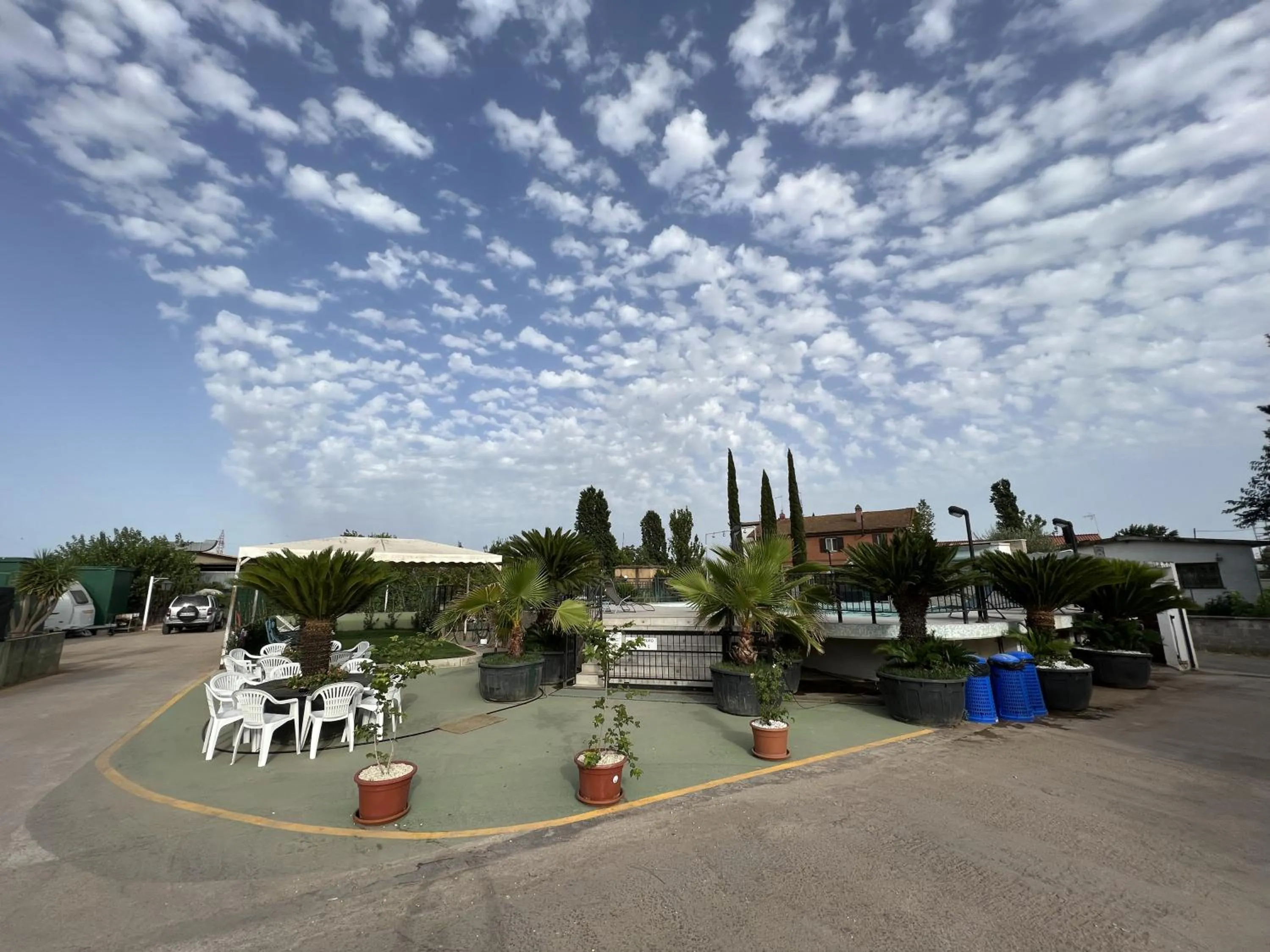 Pool view in Villa Patrizia