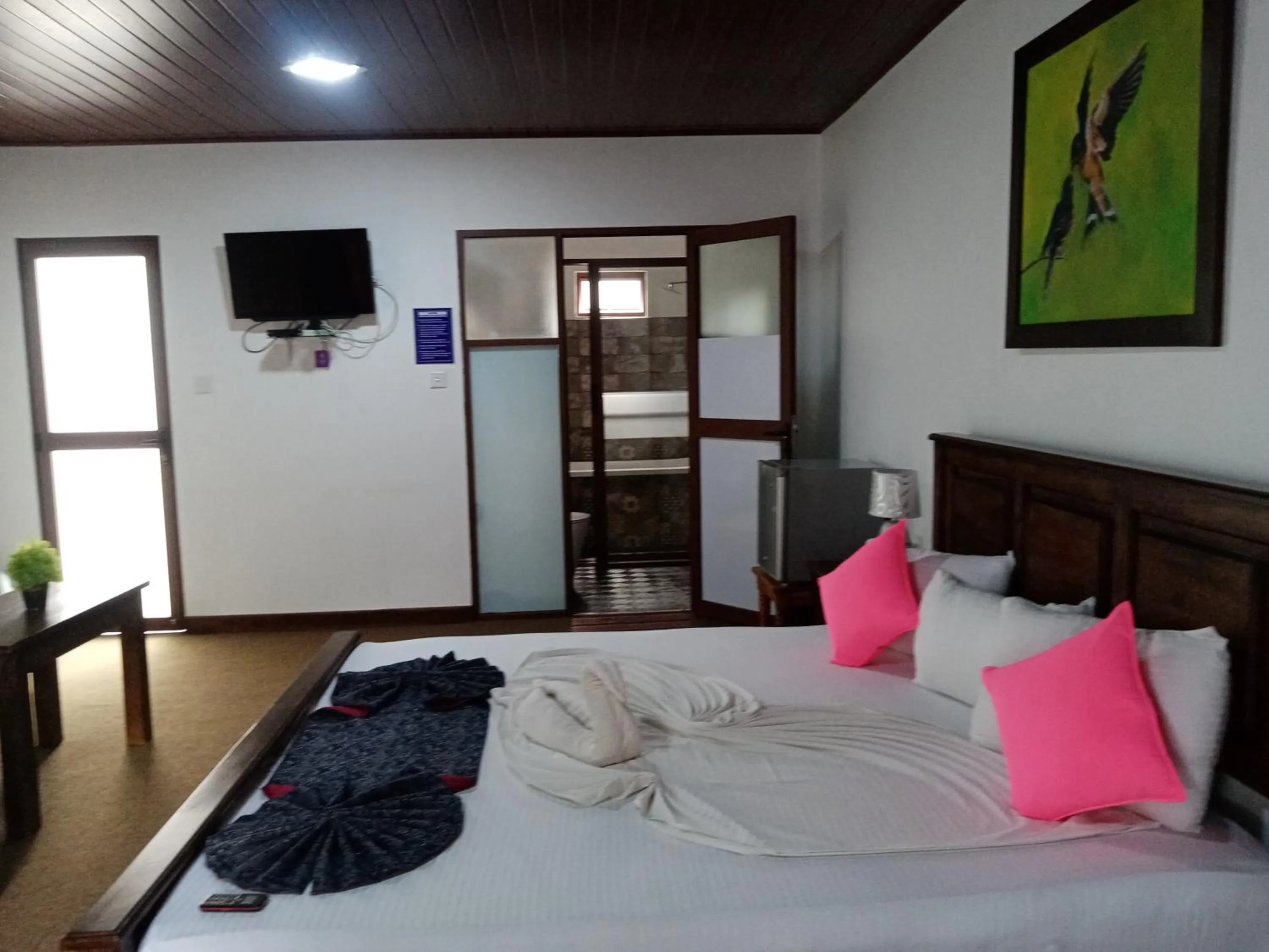 Bed in Hotel Green View Buttala