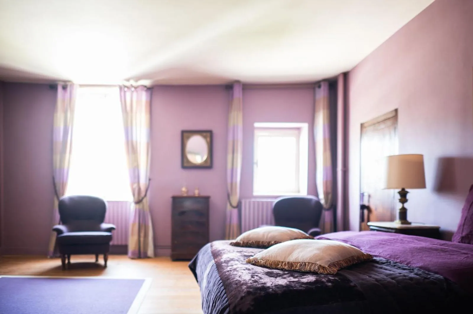 Bedroom, Bed in Château Armand Heitz - Domaine Armand Heitz