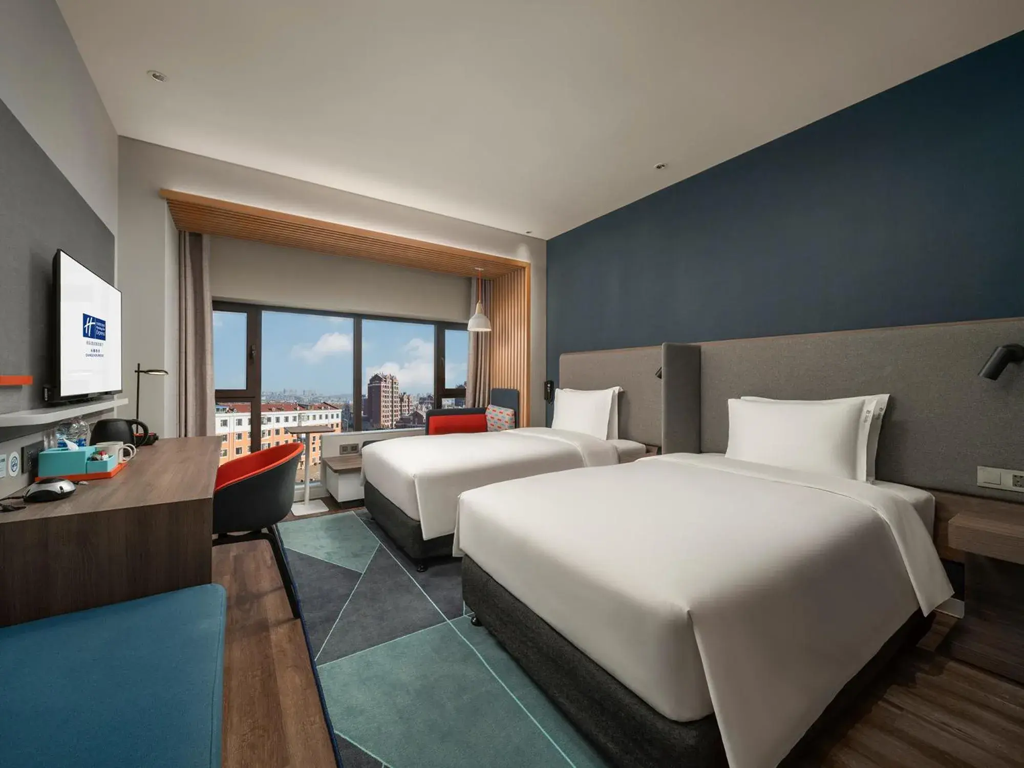 Standard Twin Room in Holiday Inn Express Changchun Jingyue by IHG Standard Twin Room in Holiday Inn Express Changchun Jingyue by IHG