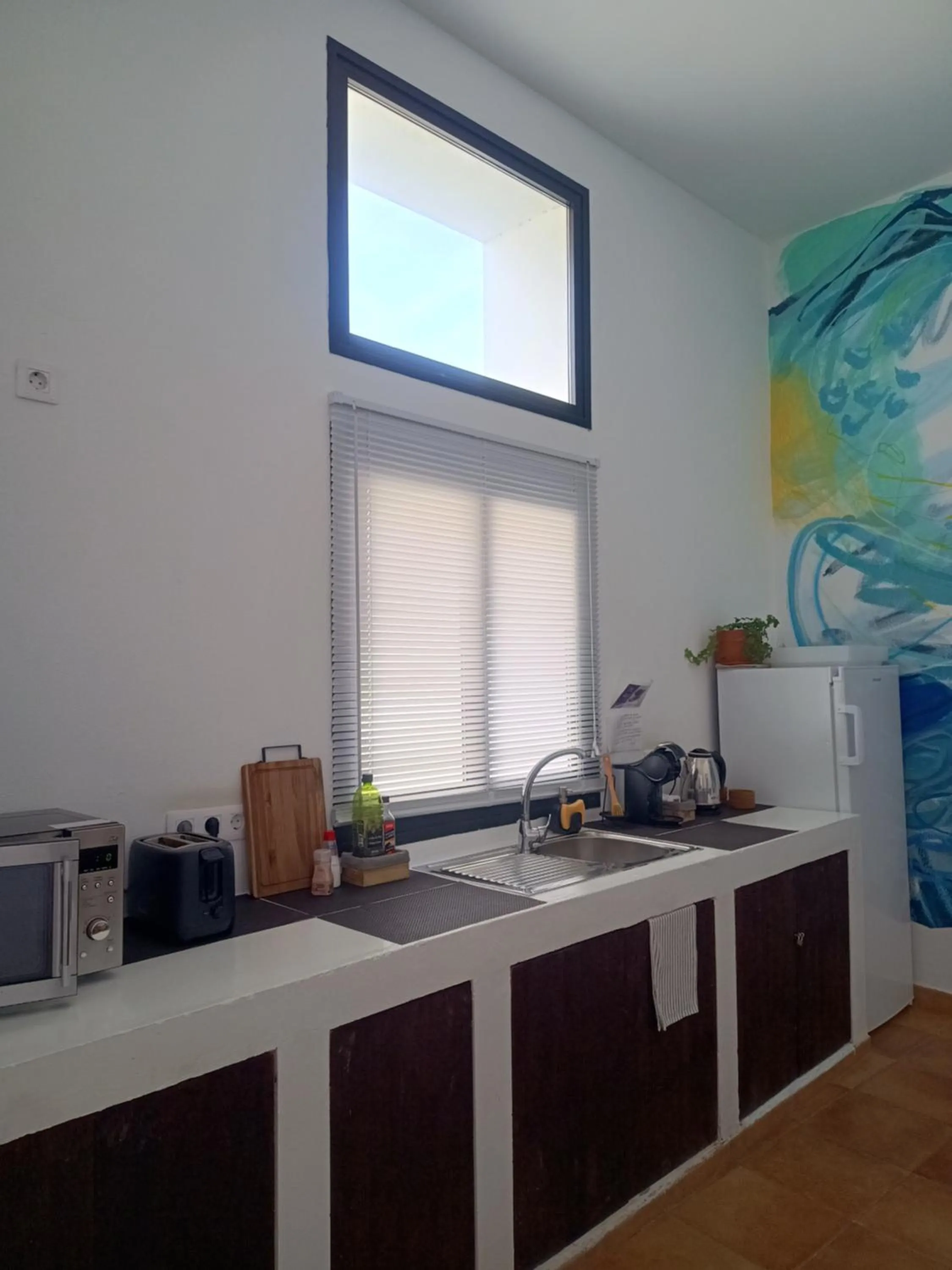 Communal kitchen in Casa Mocan