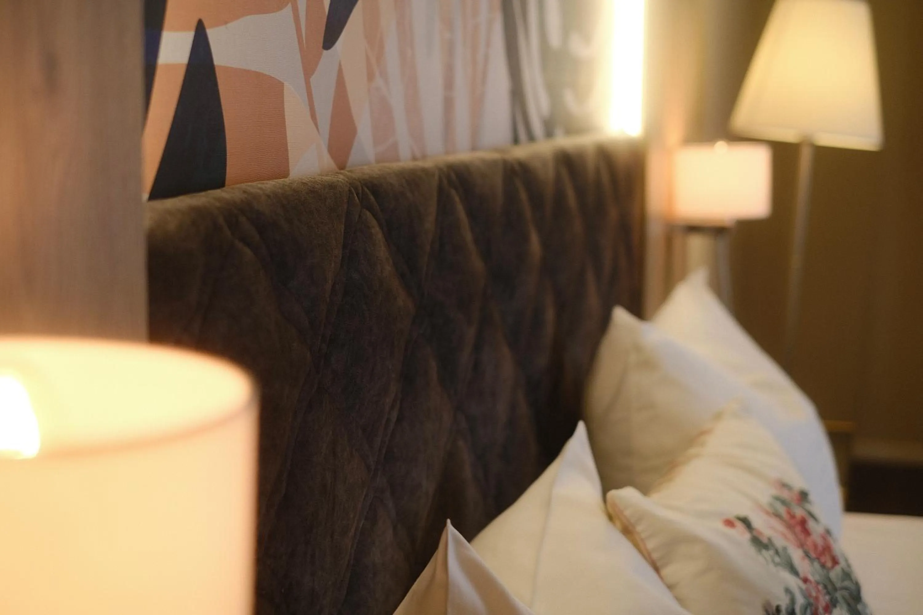 Decorative detail, Bed in PARKHOTEL - Rosarium