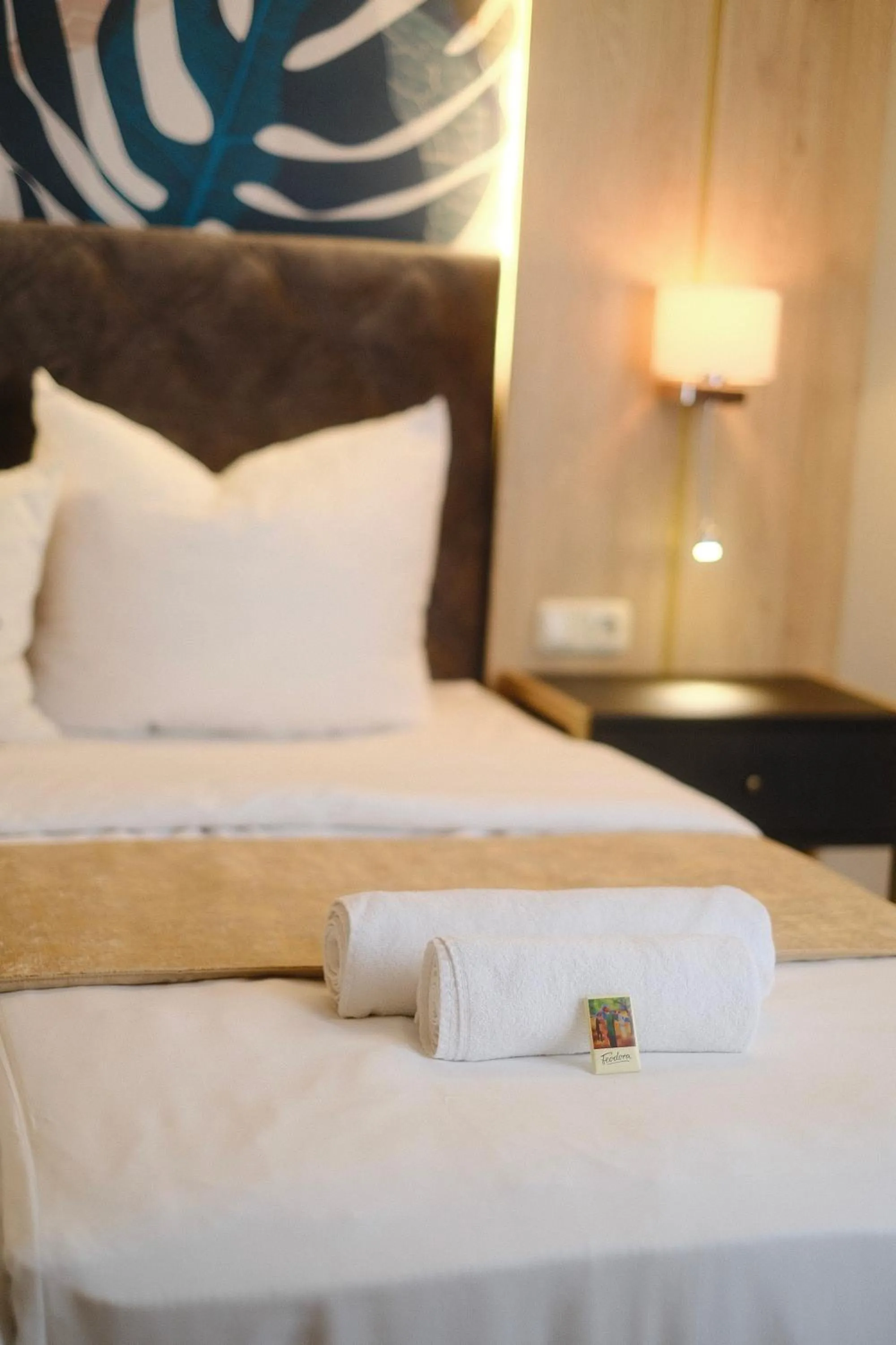 Bed in PARKHOTEL - Rosarium