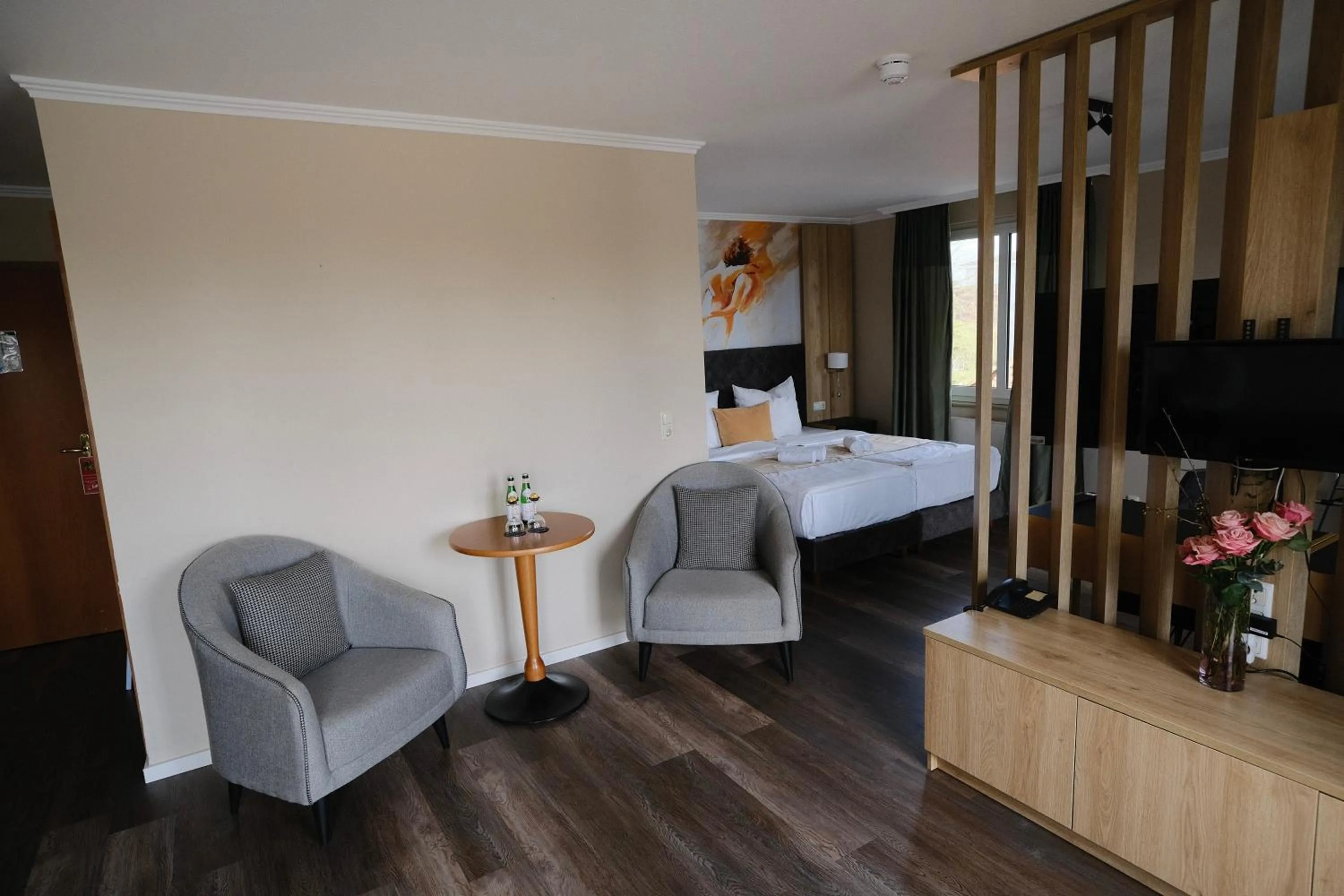 Bed in PARKHOTEL - Rosarium