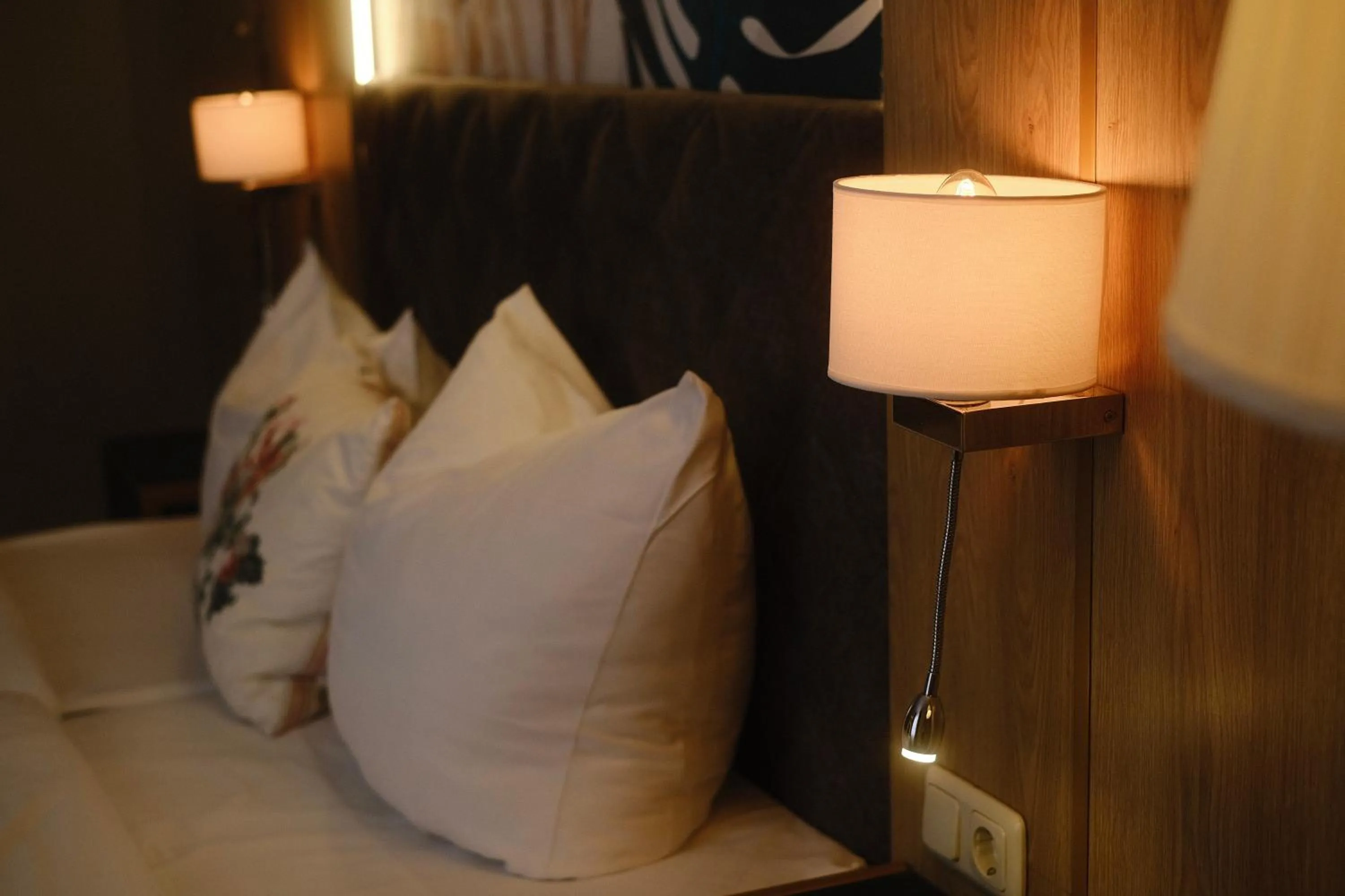 Bed in PARKHOTEL - Rosarium