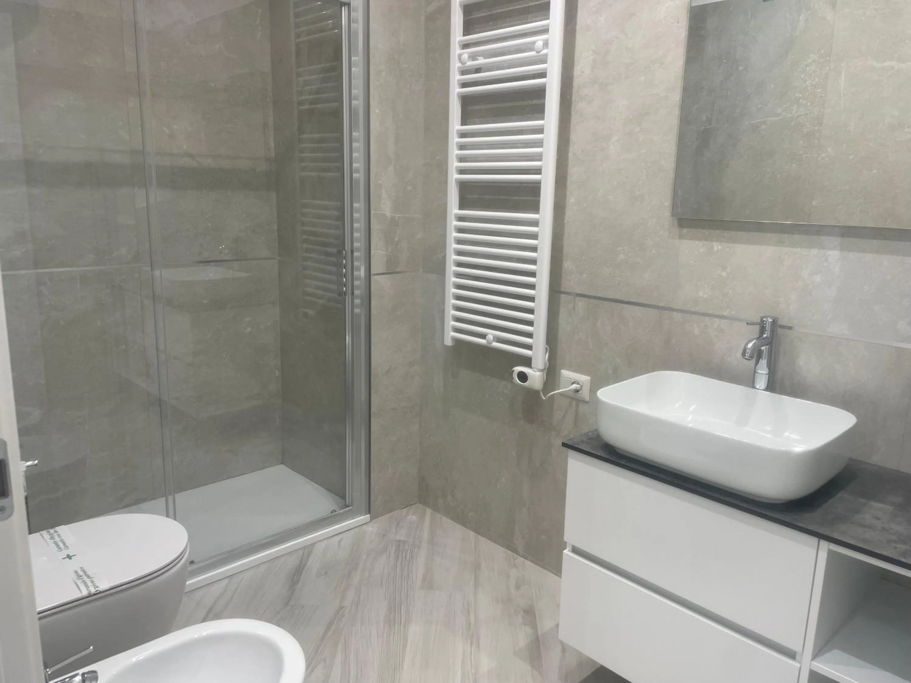 Shower in Residenze Niguarda