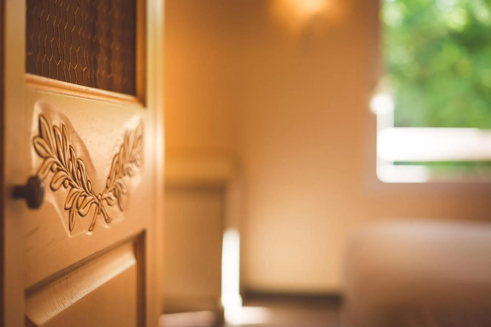 Decorative detail in Le Mas Du Colombier