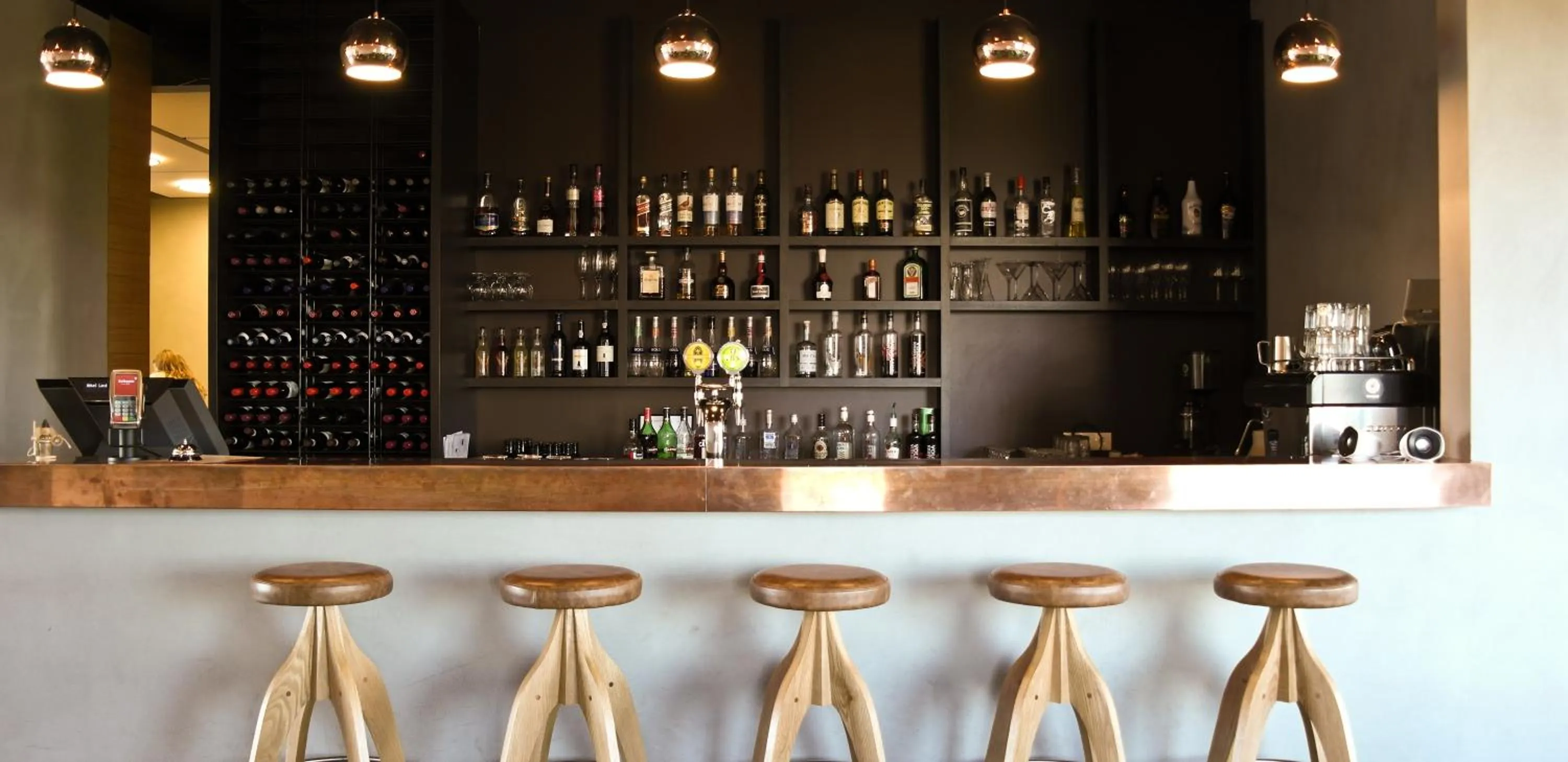 Lounge or bar in Hótel Laxá