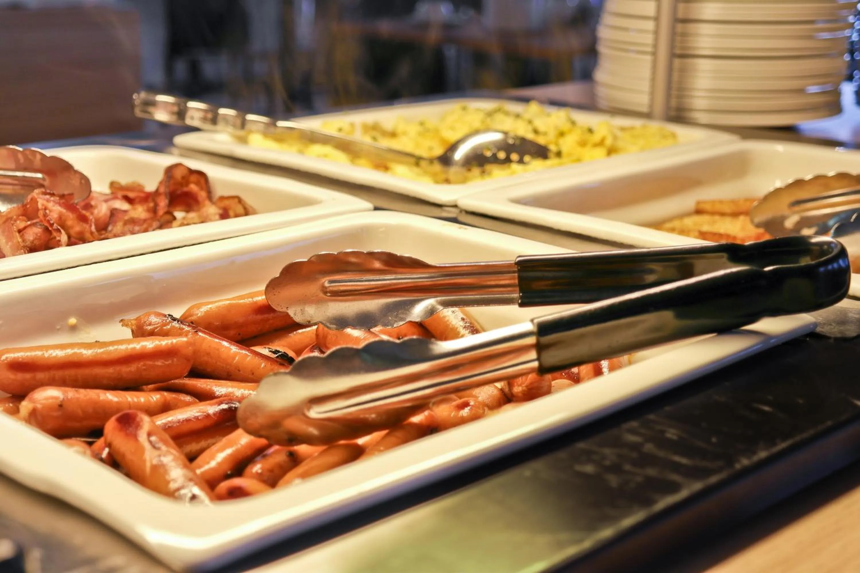 Breakfast in Hótel Laxá