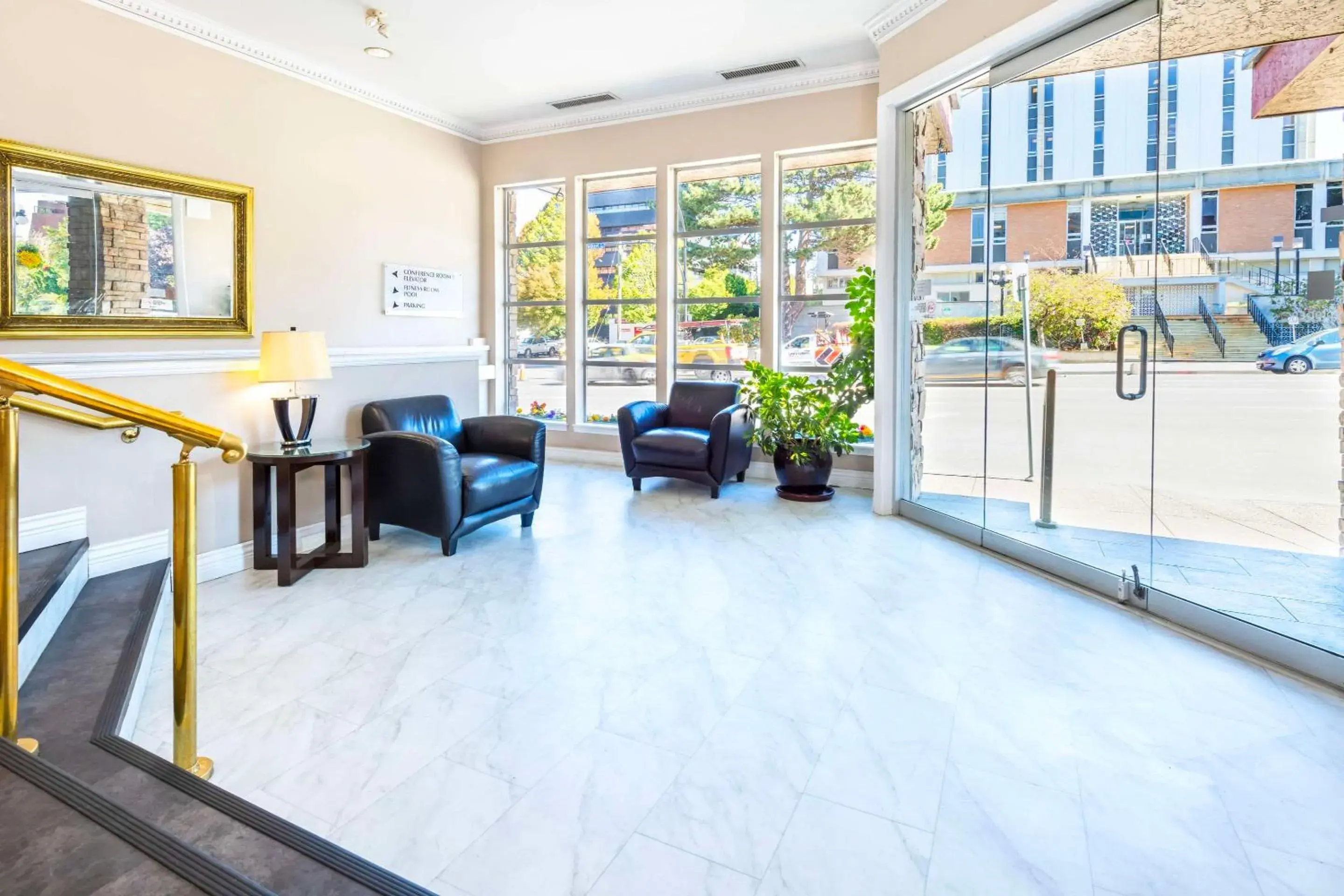 Lobby or reception in Quality Inn Downtown Inner Harbour Lobby or reception in Quality Inn Downtown Inner Harbour
