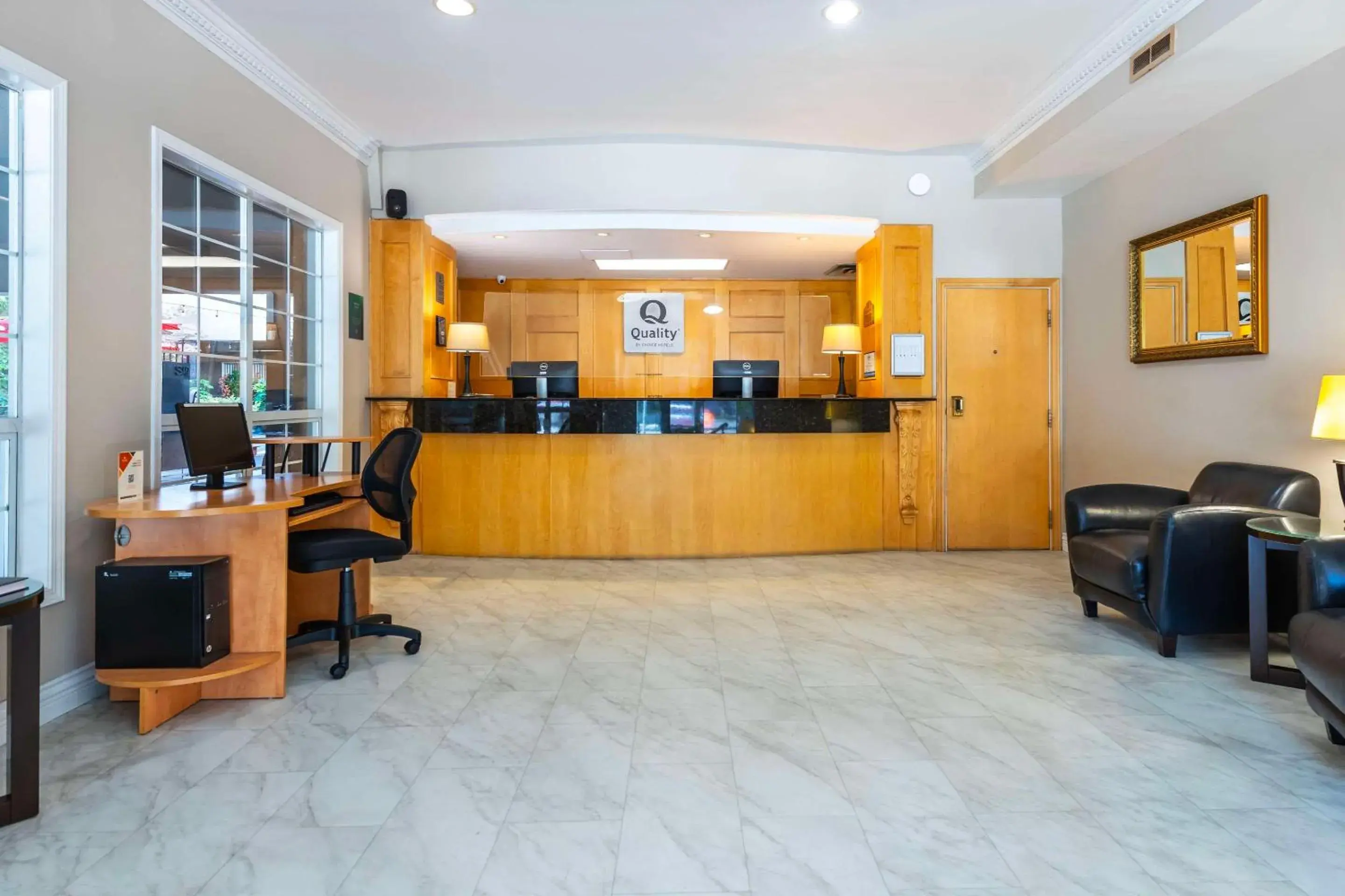 Lobby or reception in Quality Inn Downtown Inner Harbour Lobby or reception in Quality Inn Downtown Inner Harbour
