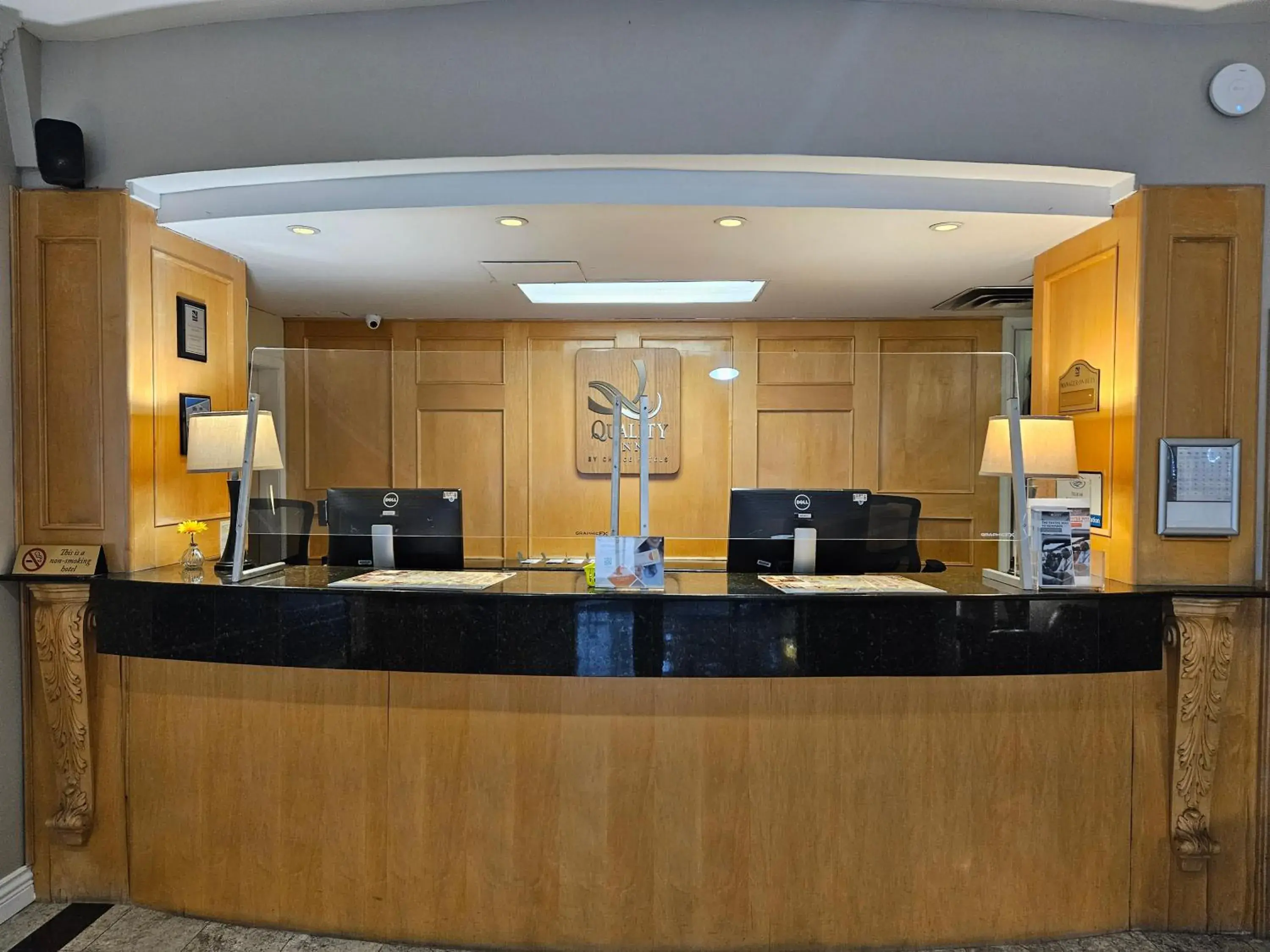 Lobby or reception in Quality Inn Downtown Inner Harbour Lobby or reception in Quality Inn Downtown Inner Harbour