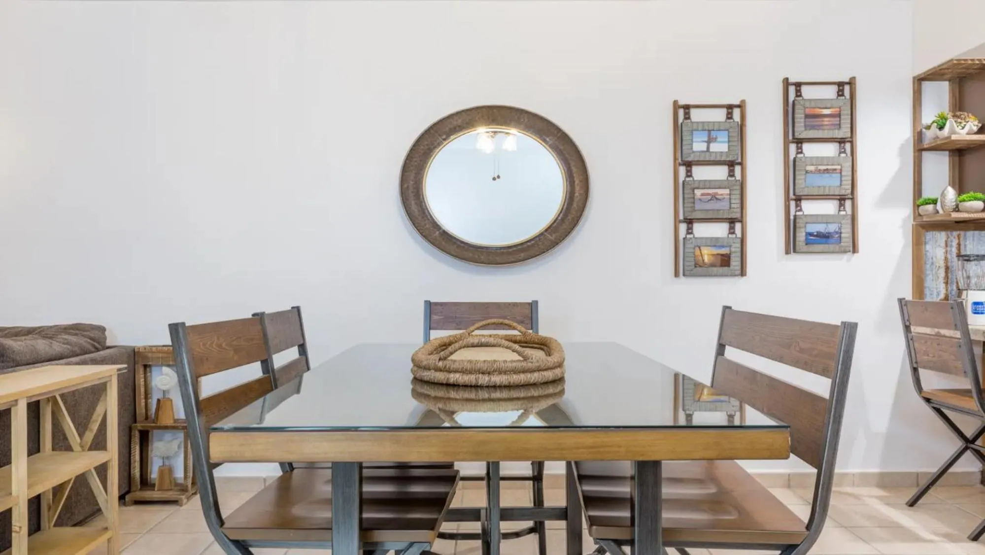 Dining area in Ground Floor 2BR Beachfront - Steps to Pool - Princesa E104 - BeachBumCondos
