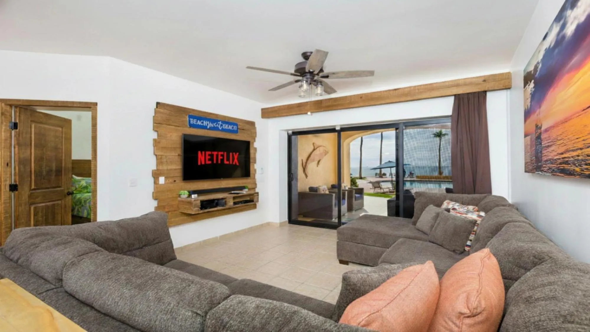 Ground Floor 2BR Beachfront - Steps to Pool - Princesa E104 - BeachBumCondos