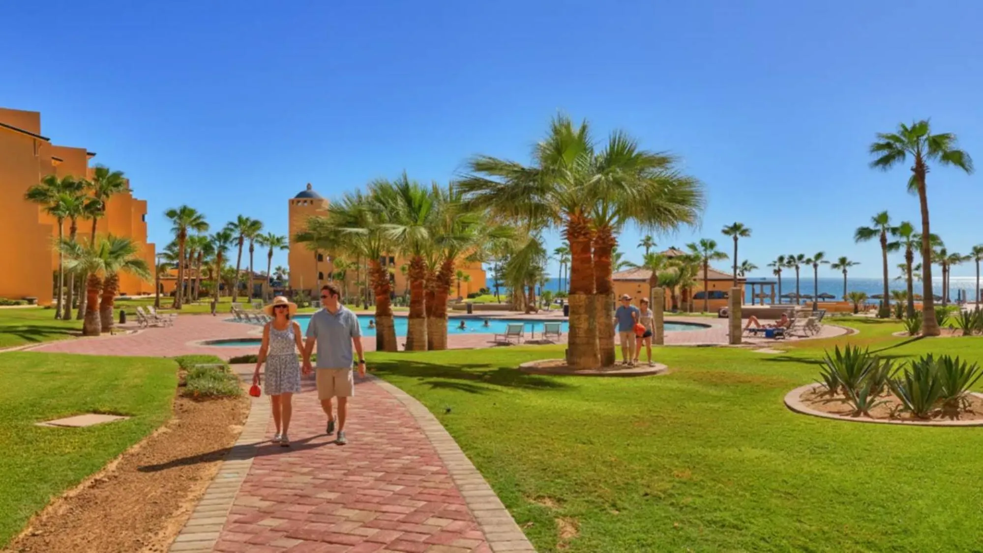 Natural landscape in Ground Floor 2BR Beachfront - Steps to Pool - Princesa E104 - BeachBumCondos
