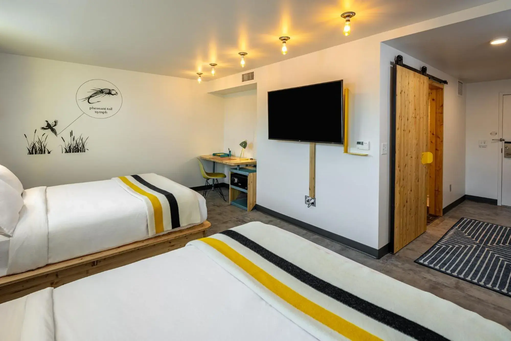 Accessible Main Street Double Queen in The Wren Accessible Main Street Double Queen in The Wren