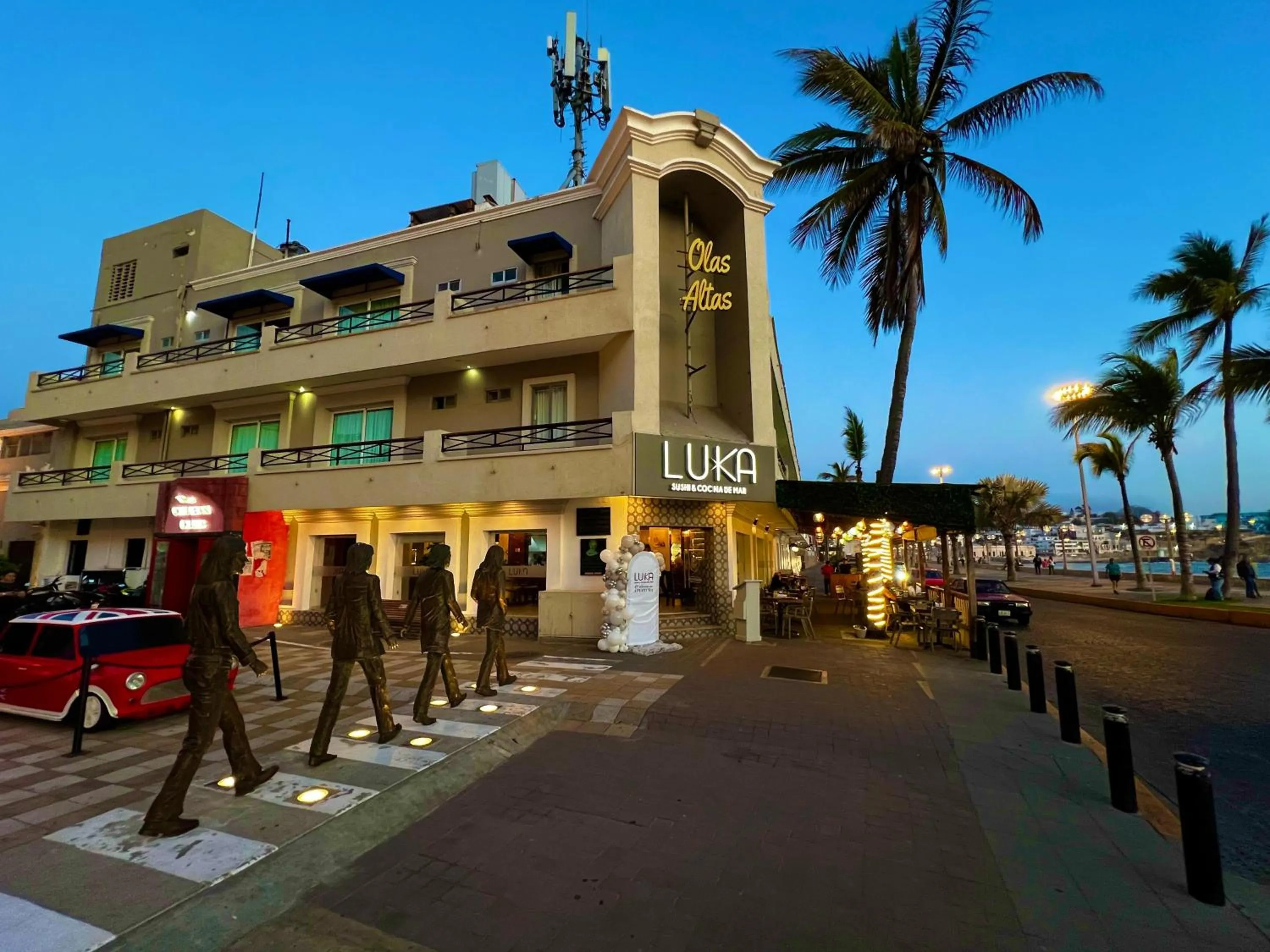 Property building in Hotel La Siesta Malecón