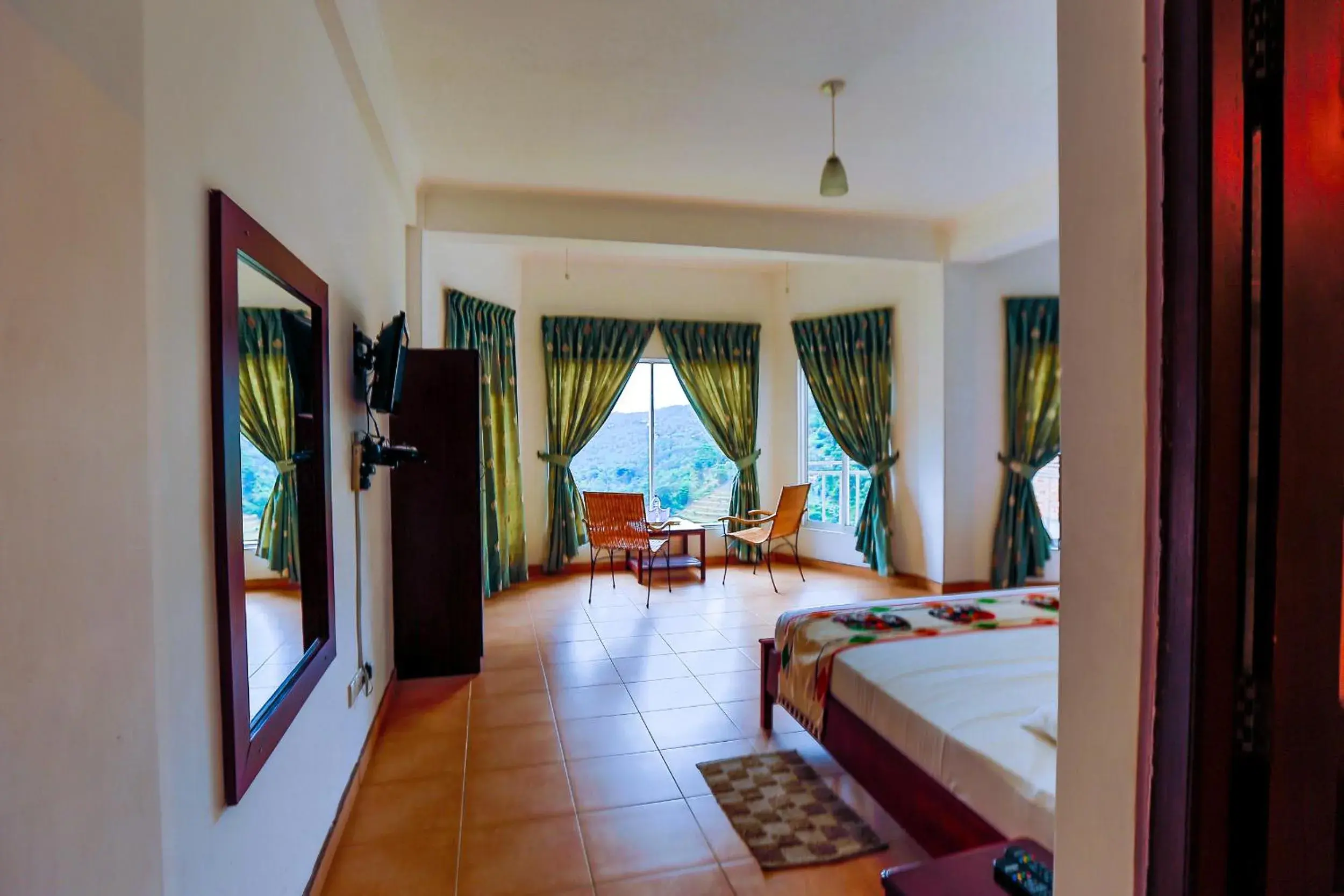 Living room, Bed in Thuruliya Hotel Living room, Bed in Thuruliya Hotel