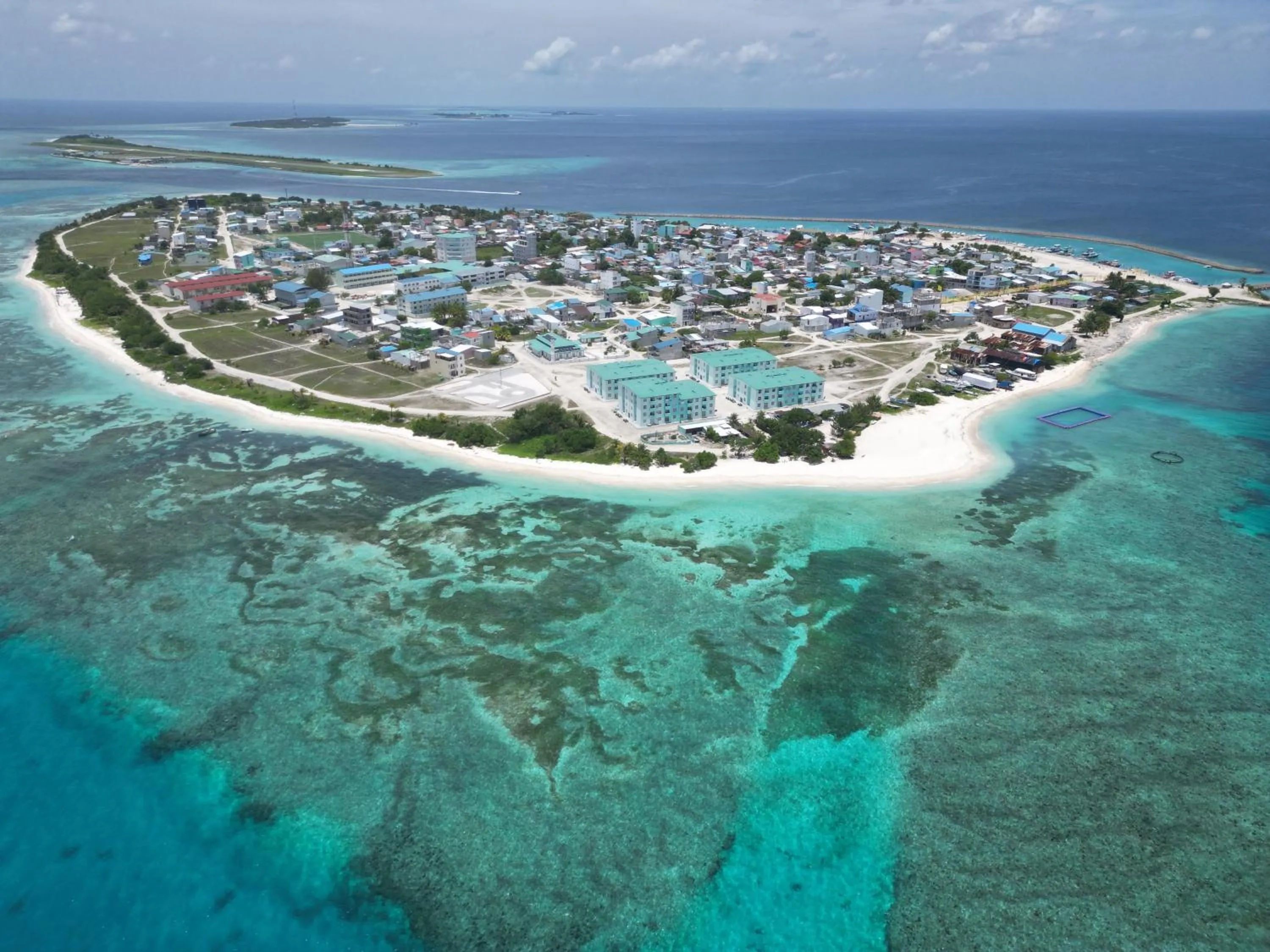 Natural landscape in One The Island