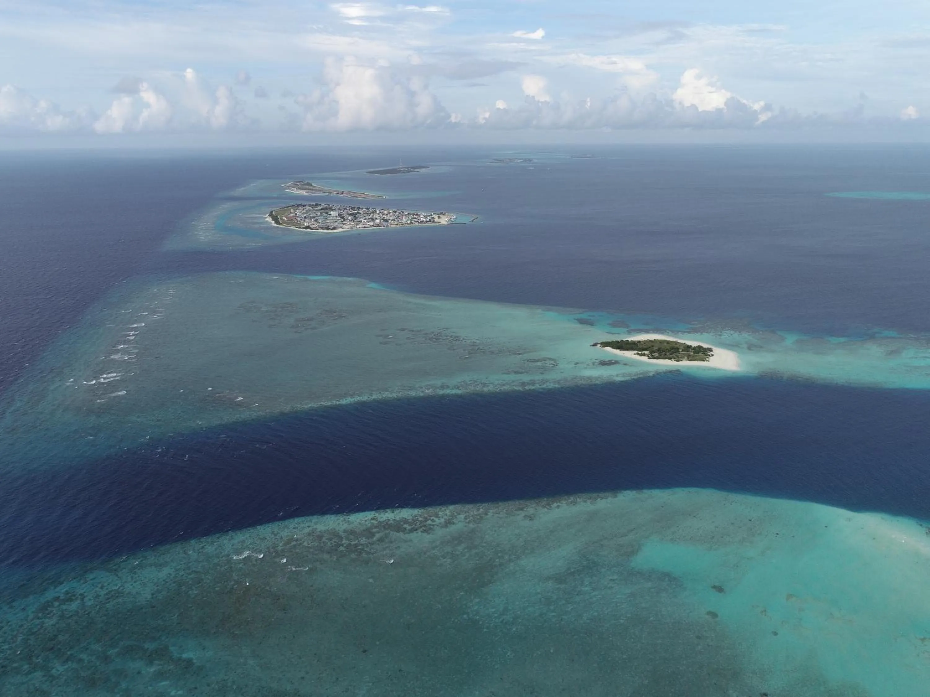 Natural landscape in One The Island