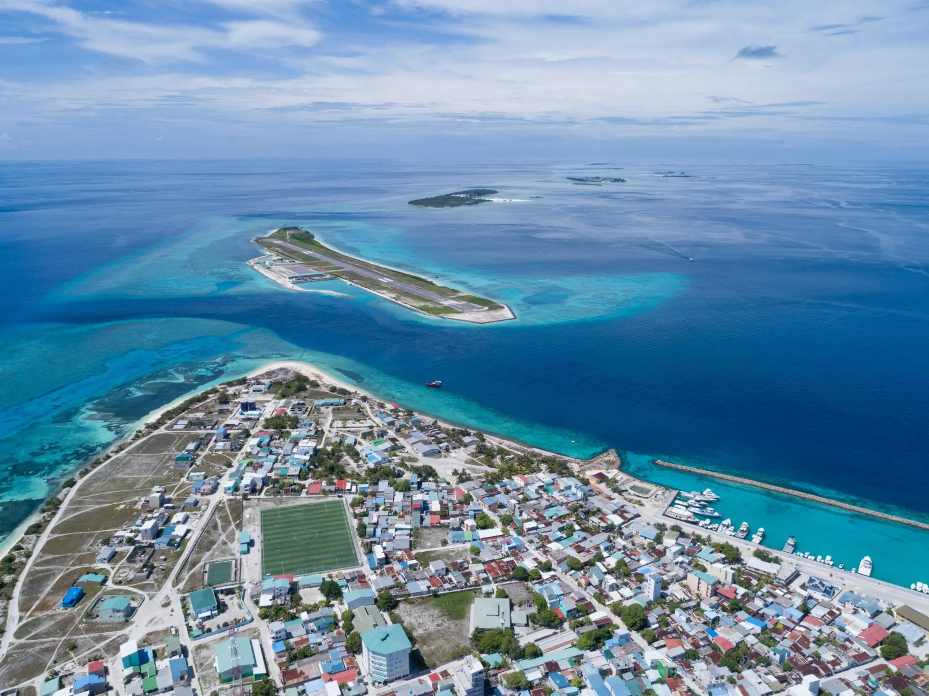Bird's eye view in One The Island