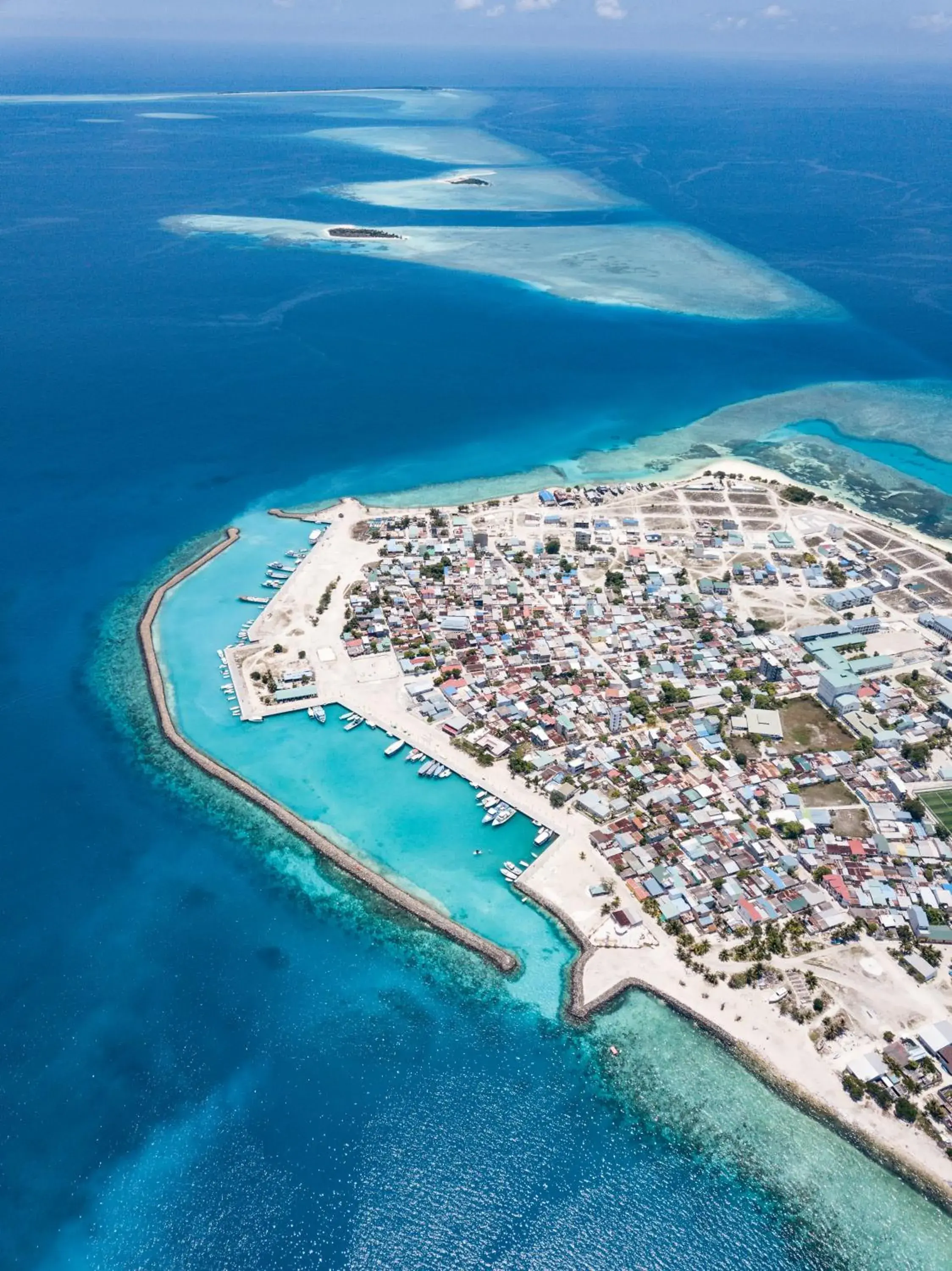 Bird's eye view in One The Island Bird's eye view in One The Island