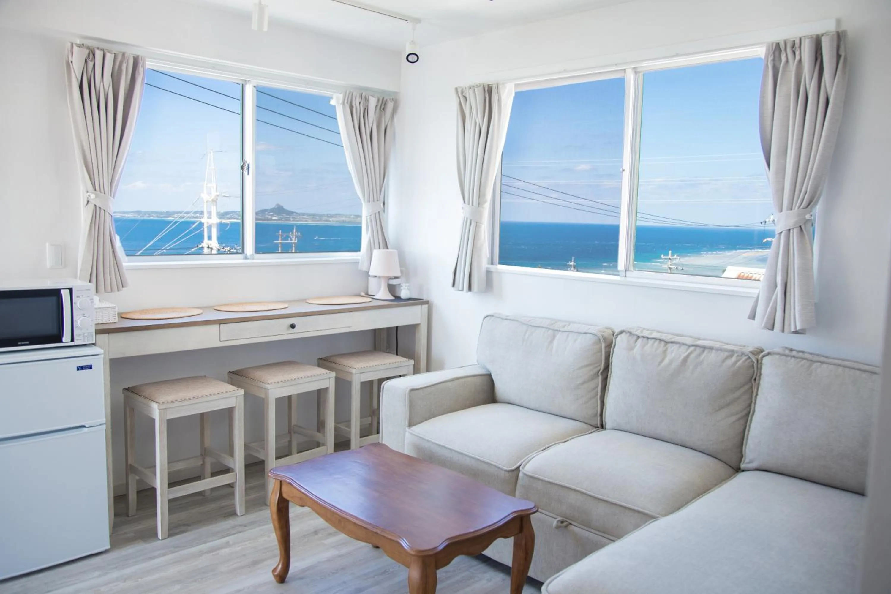 Quadruple Room with Sea View in パークサイドモリ