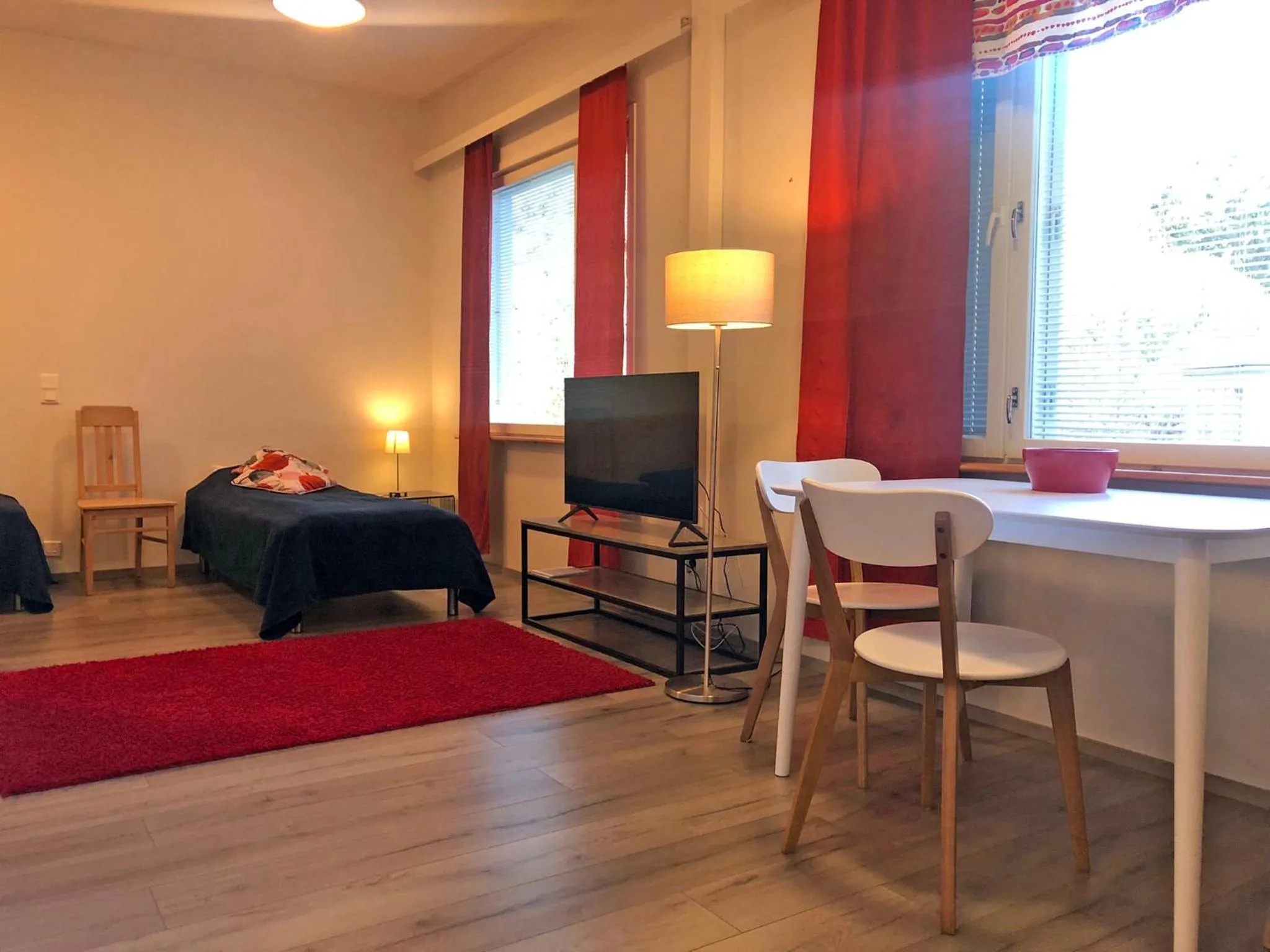 Bed in Muurame-City Studios