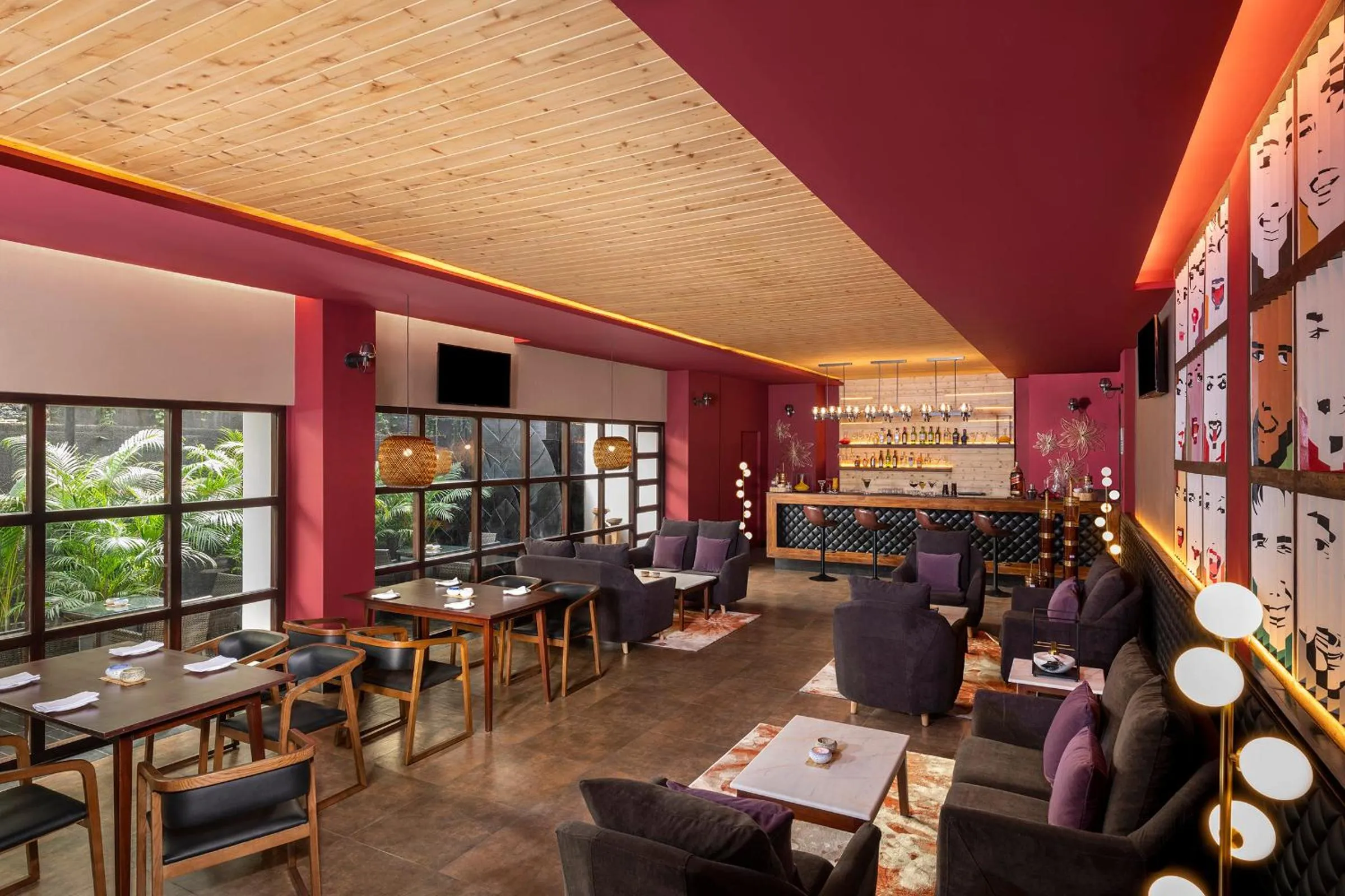 Lounge or bar in Vivanta Sikkim Pakyong