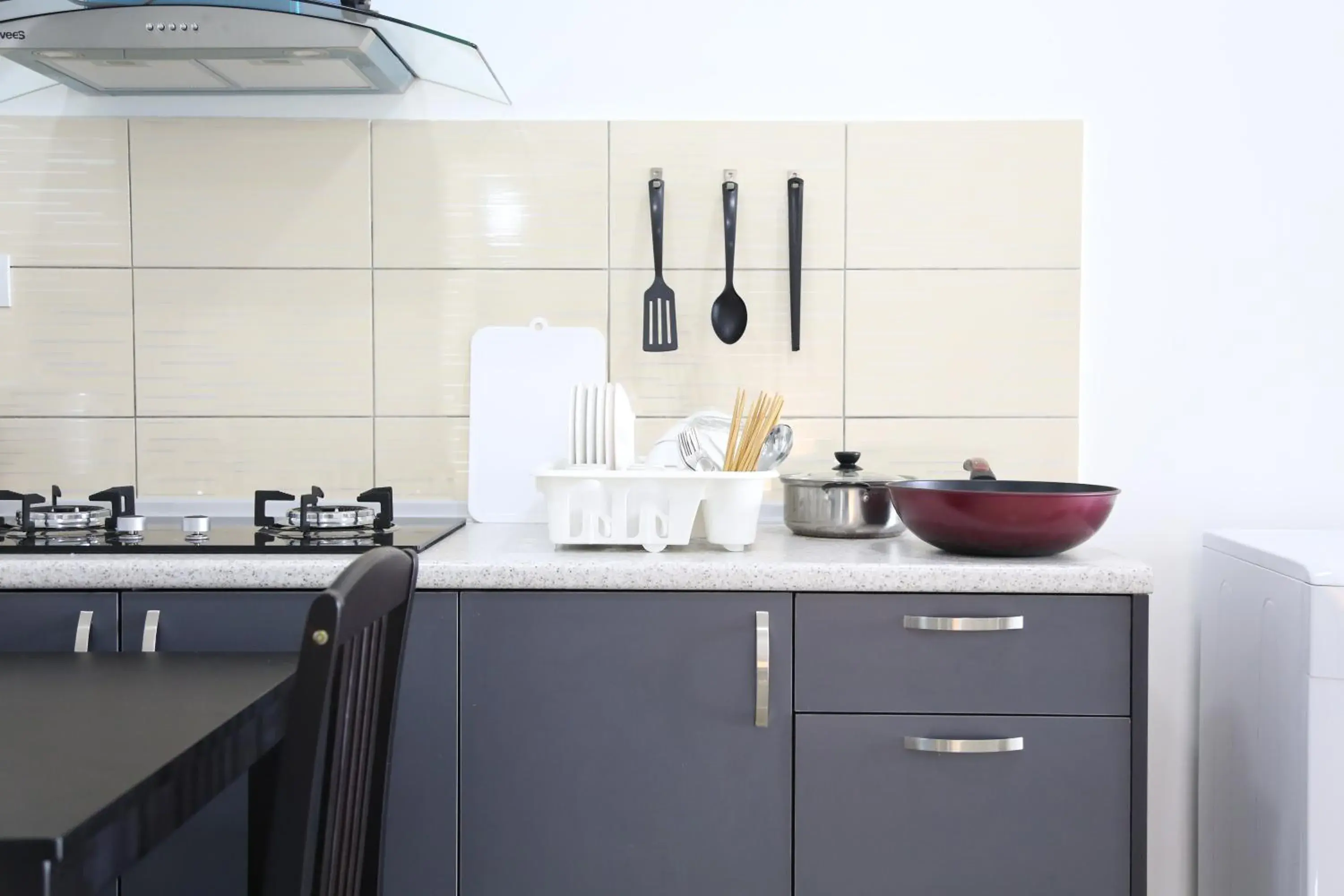 Kitchen or kitchenette in PLAY at Palas Horizon @ Kea Farm Kitchen or kitchenette in PLAY at Palas Horizon @ Kea Farm