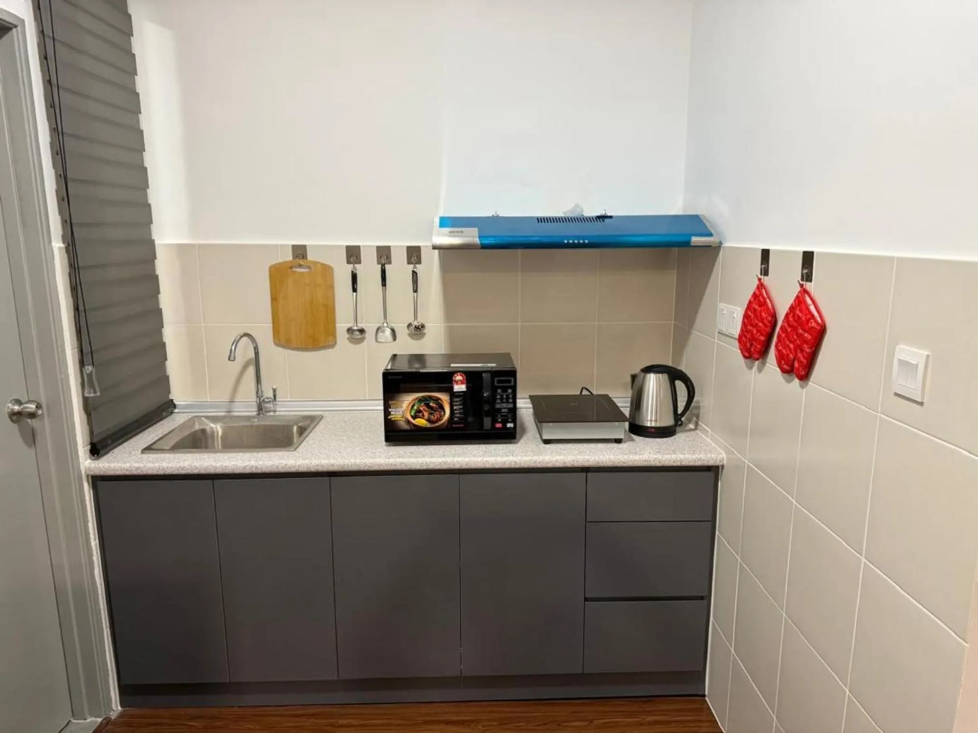 kitchen in PLAY at Palas Horizon @ Kea Farm