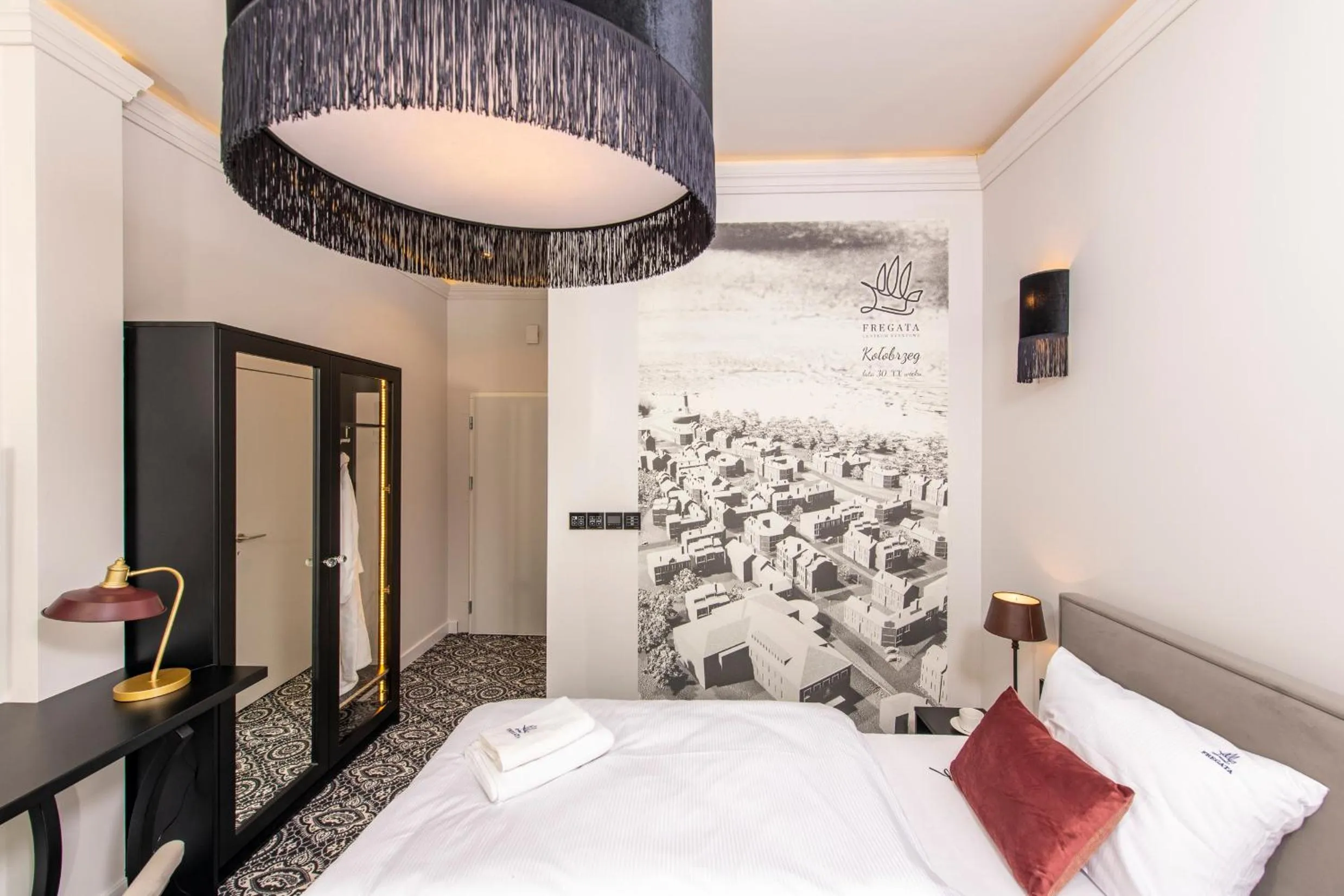 Photo of the whole room, Bed in Fregata Kołobrzeg