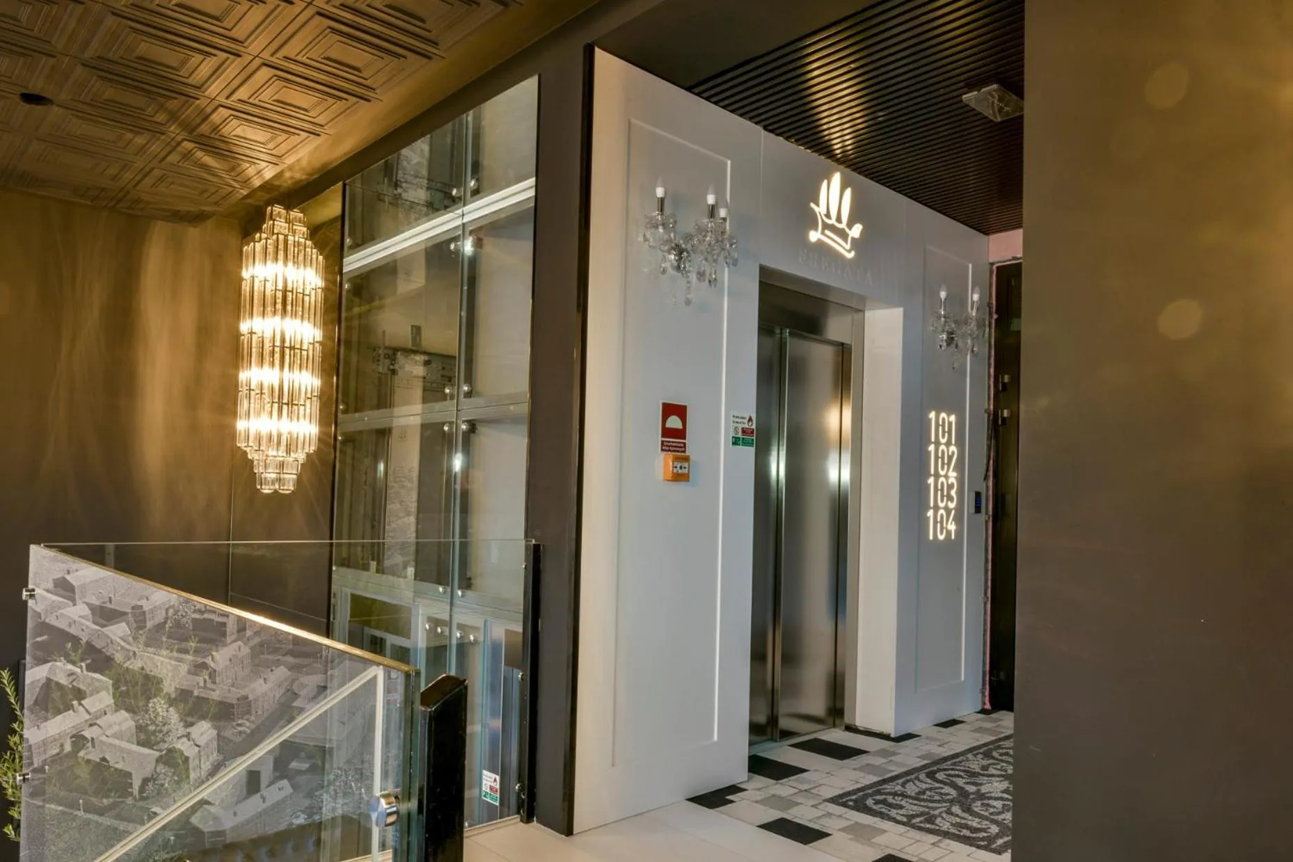 elevator in Fregata Kołobrzeg