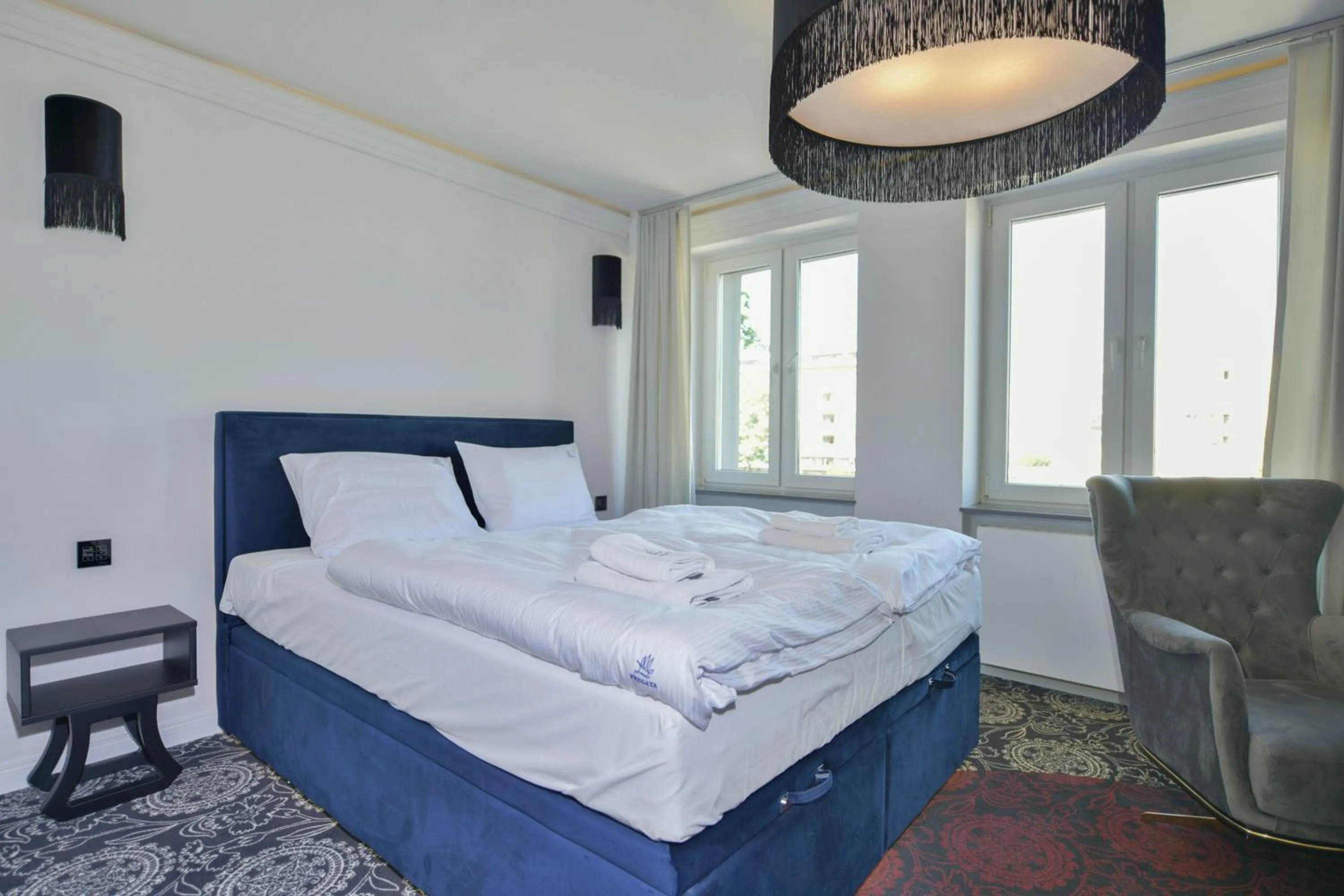 Photo of the whole room, Bed in Fregata Kołobrzeg