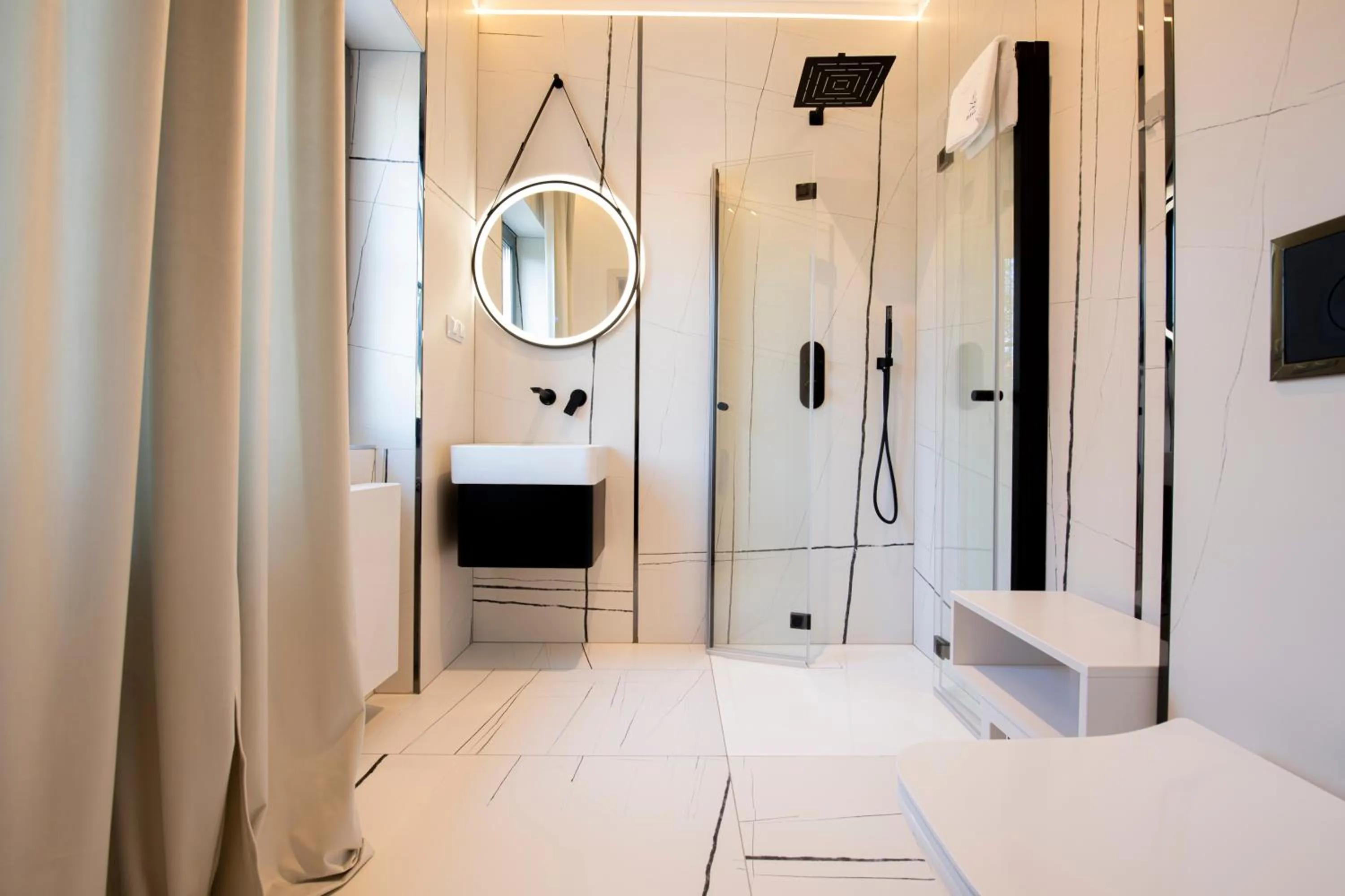 Bathroom, Bed in Fregata Kołobrzeg