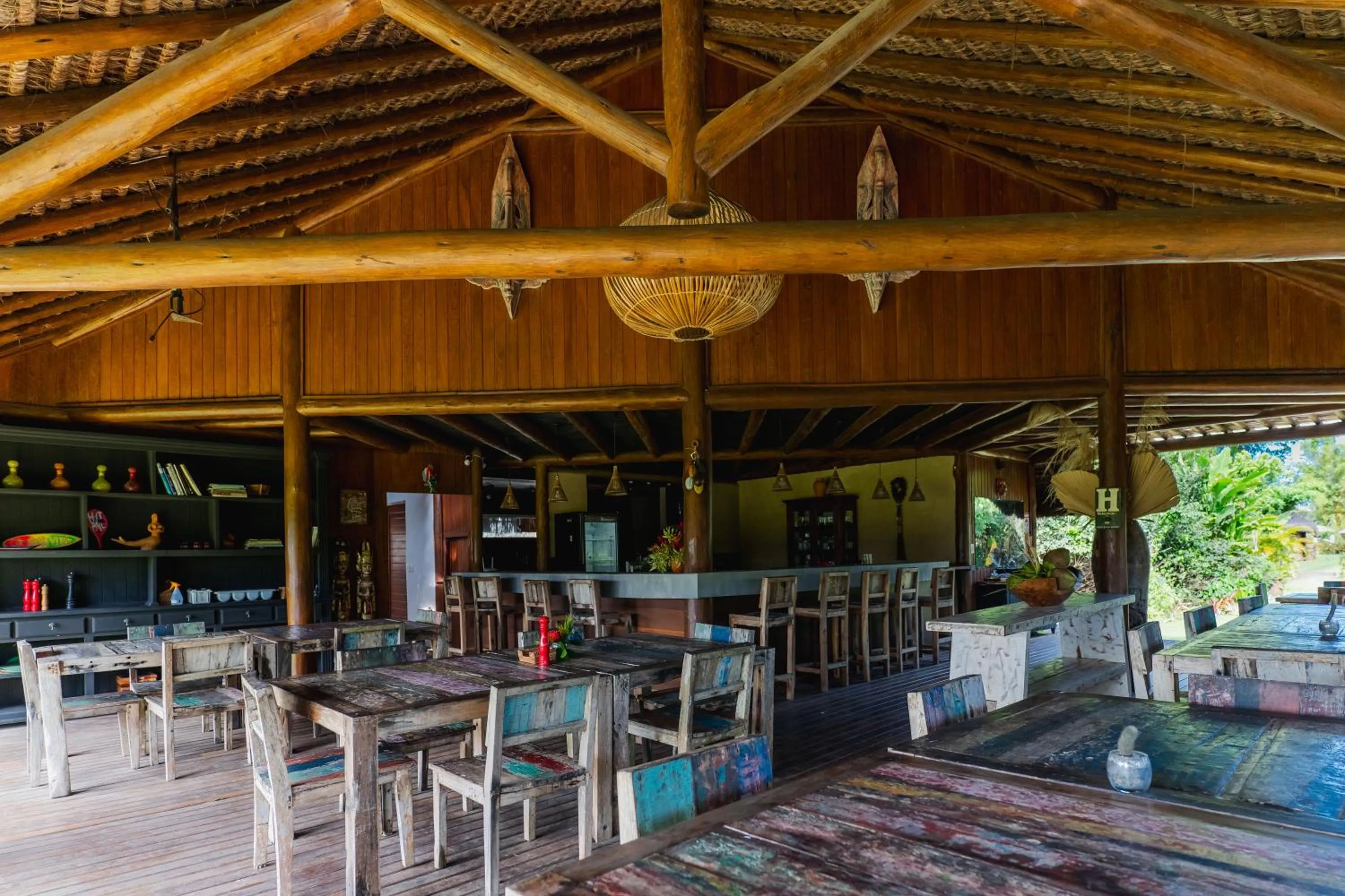 Restaurant/places to eat in Hotel Villa Balidendê