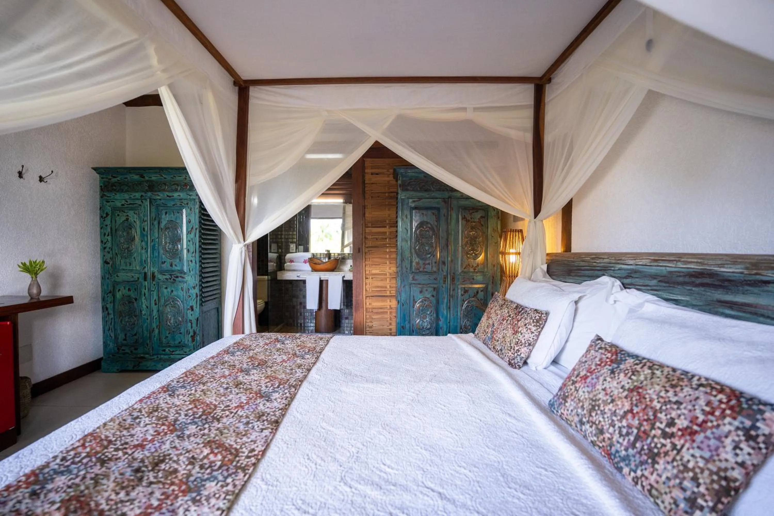 Bed in Hotel Villa Balidendê