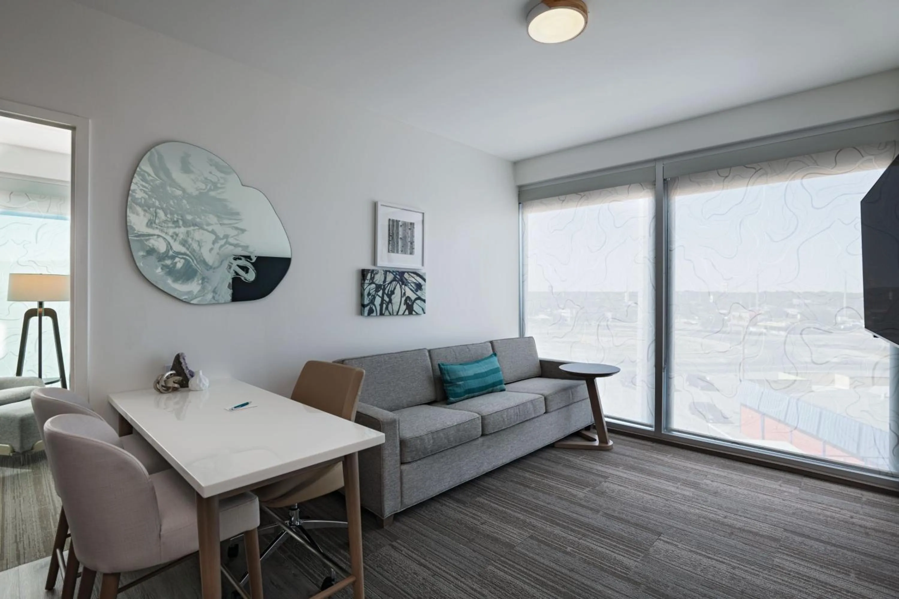 Living room in Element Waco