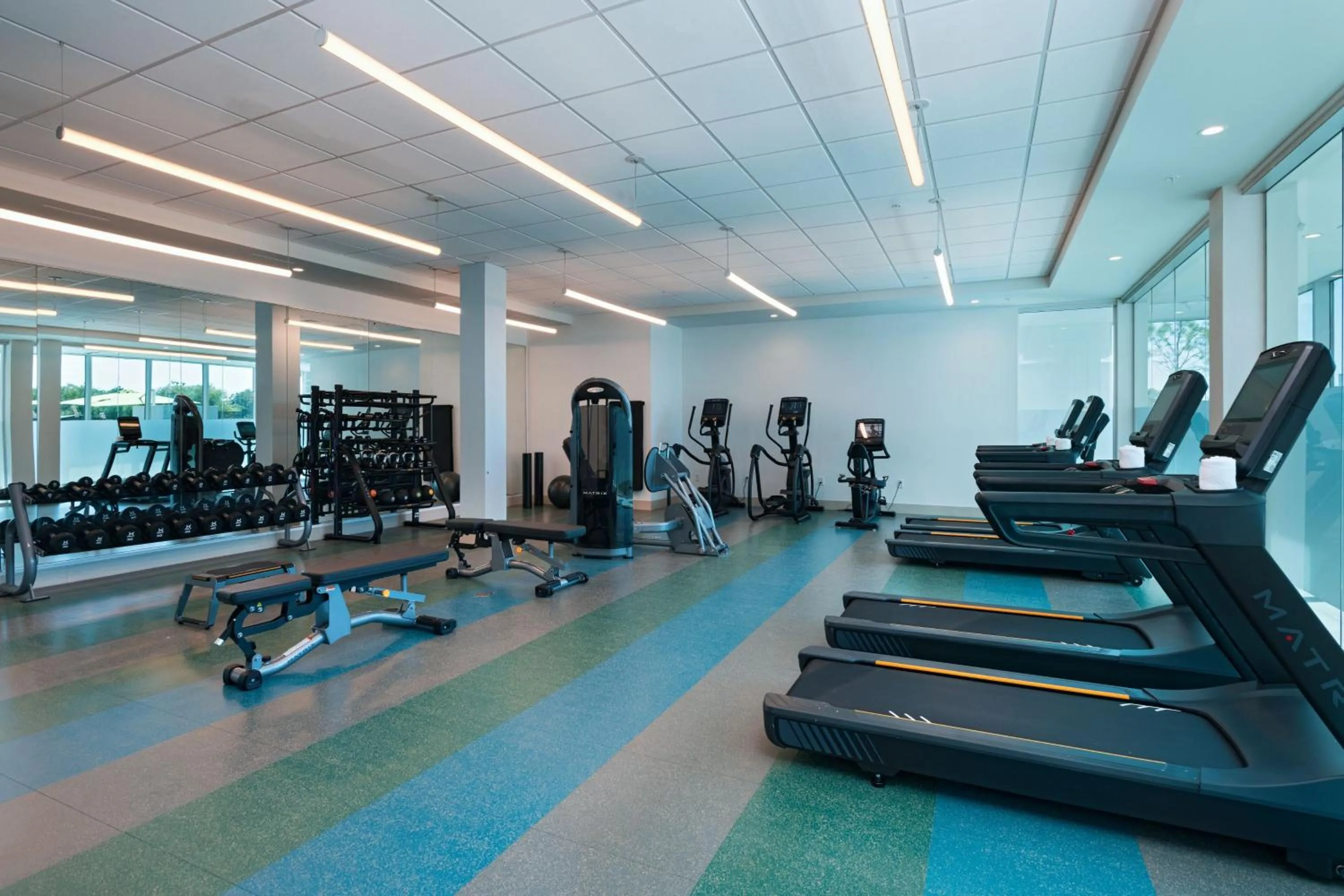 Fitness centre/facilities in Element Waco