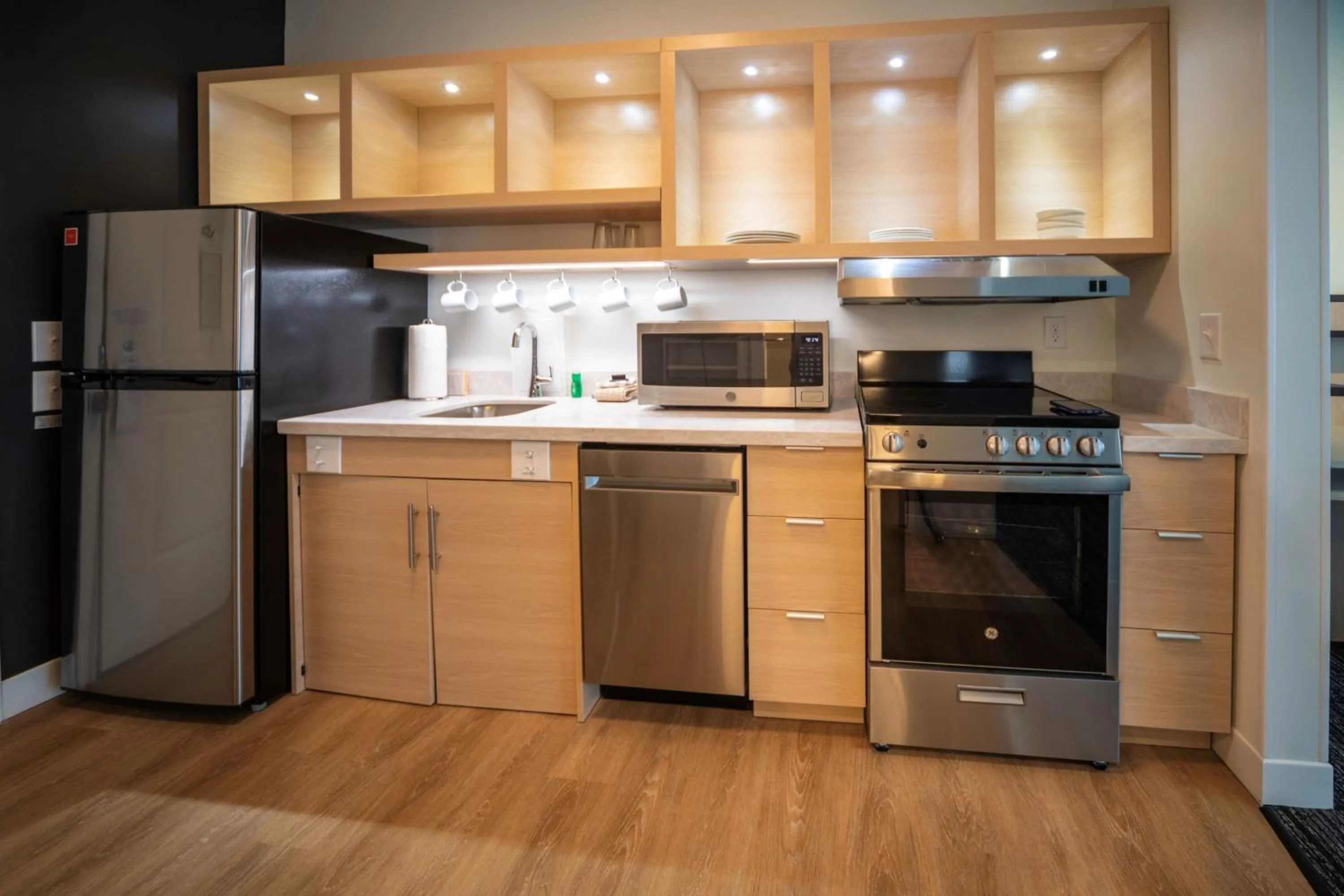 Kitchen or kitchenette in TownePlace Suites by Marriott Louisville Downtown