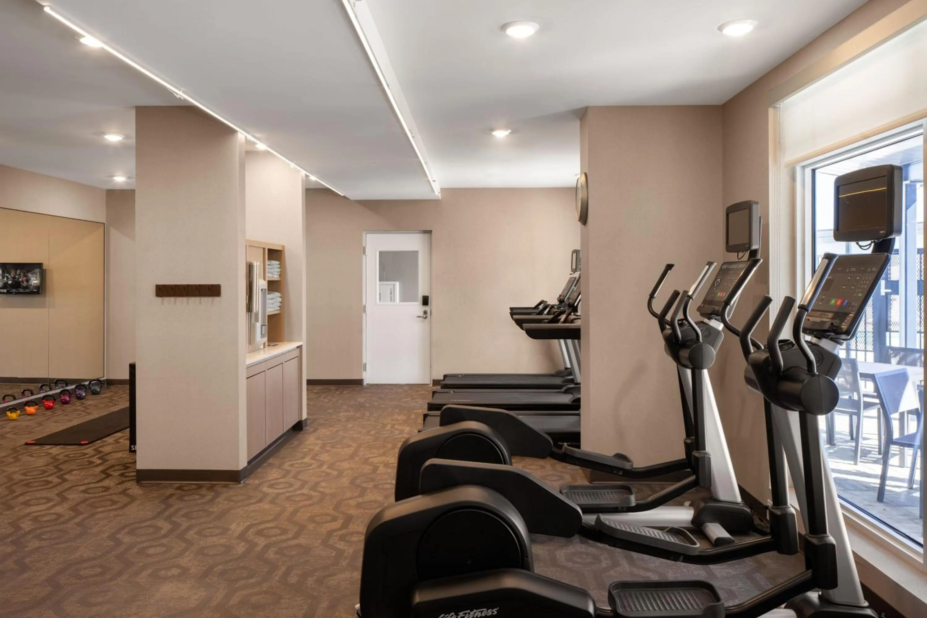 Fitness centre/facilities in Residence Inn by Marriott Tampa Wesley Chapel