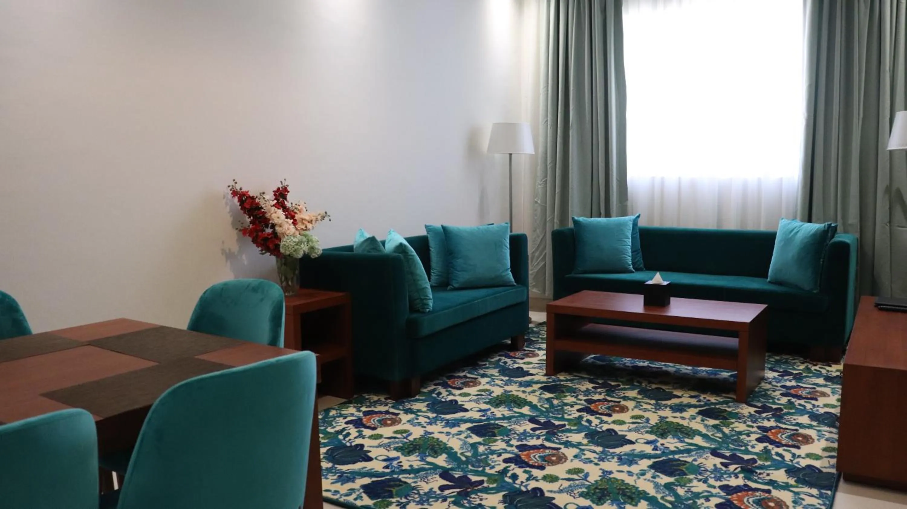Seating area in Al Riyadh Hotel Apartments