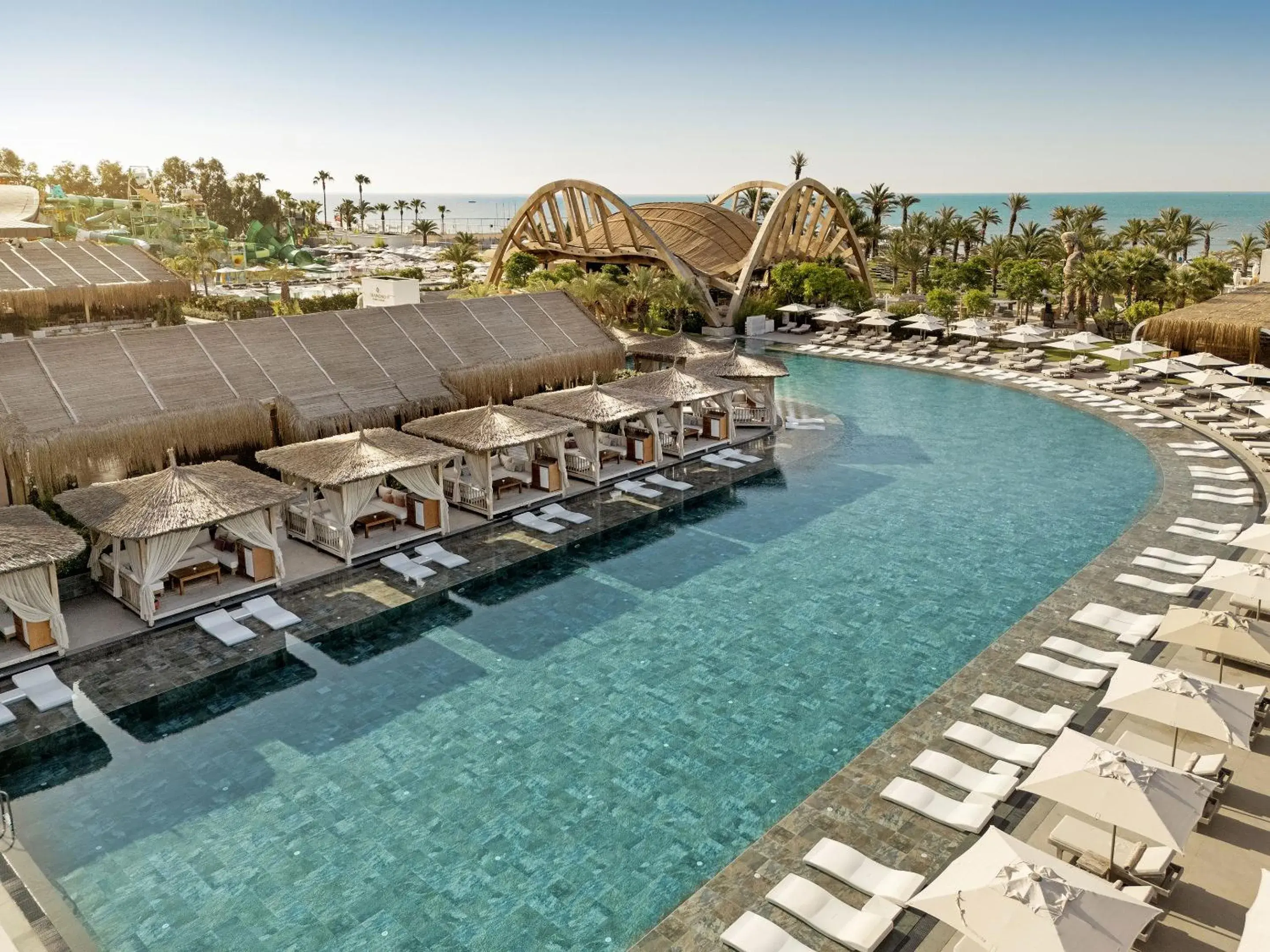 Pool view in Cullinan Belek Pool view in Cullinan Belek