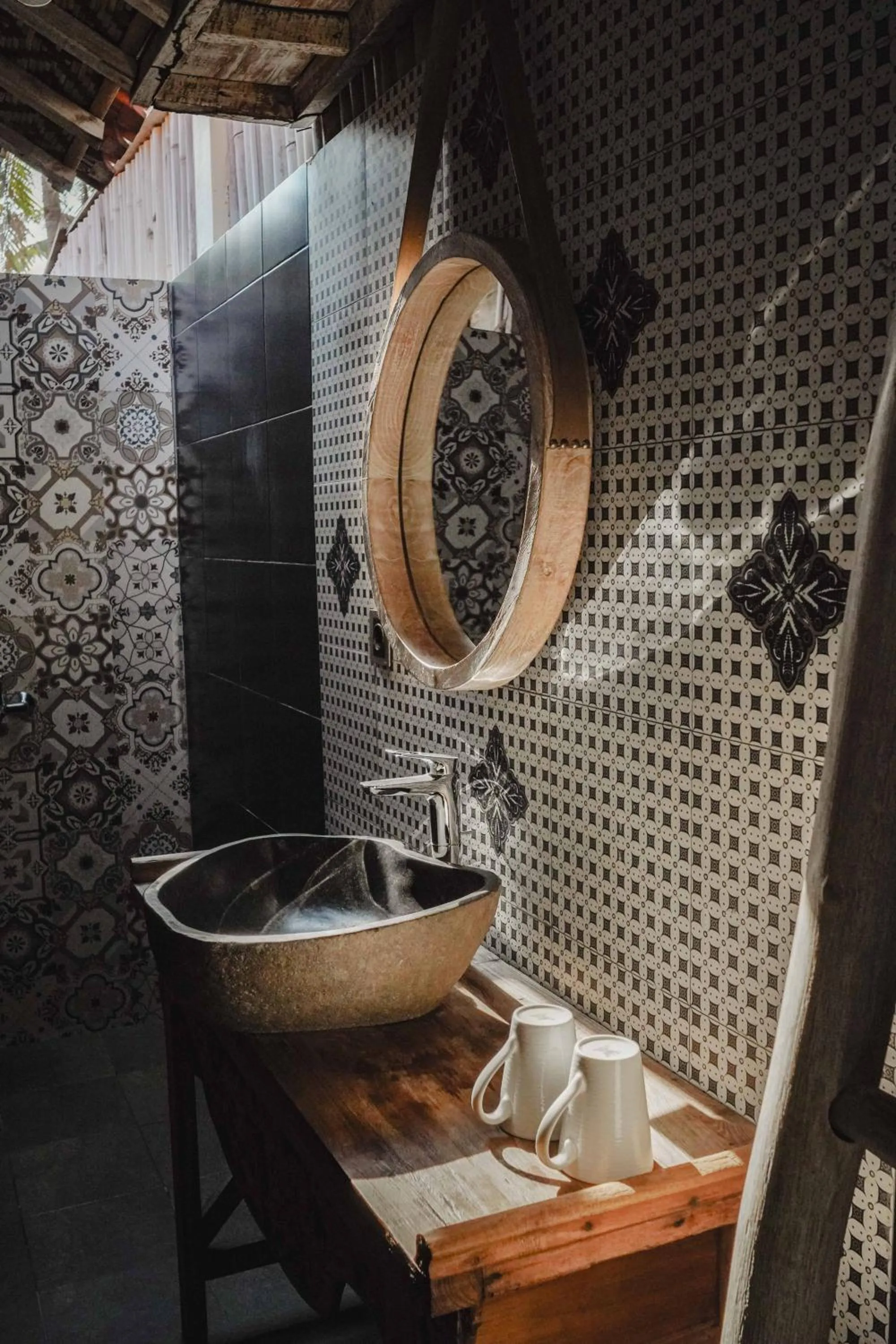 Bathroom in Java Wood
