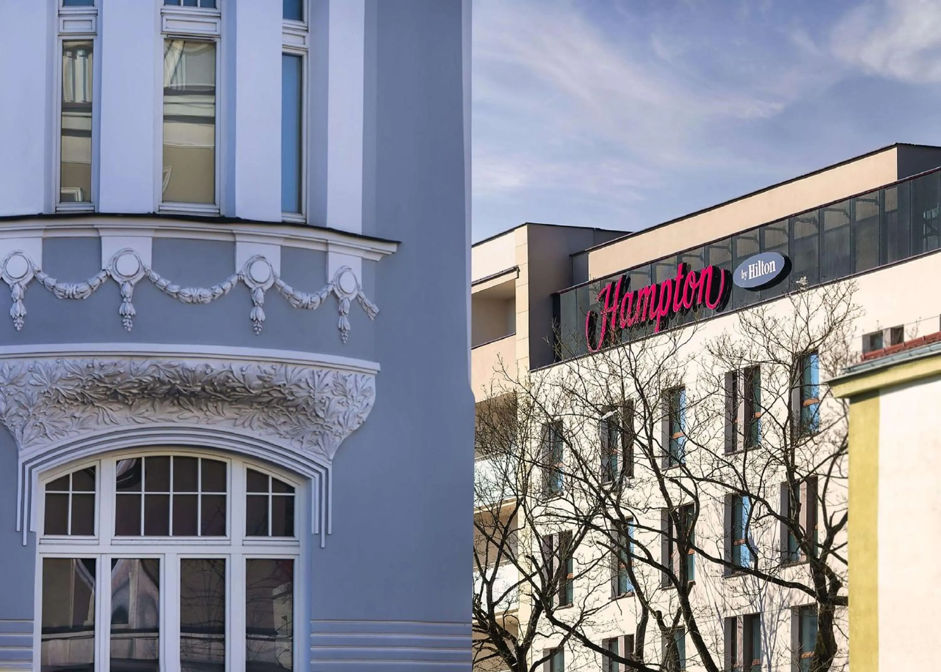 Property building in Hampton By Hilton Bialystok