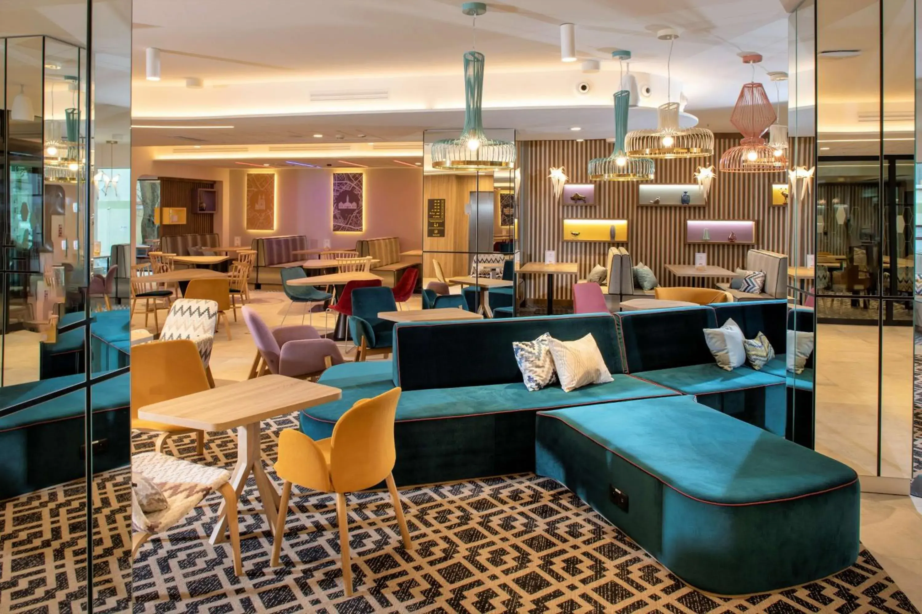 Lobby or reception in Hampton By Hilton Bialystok Lobby or reception in Hampton By Hilton Bialystok