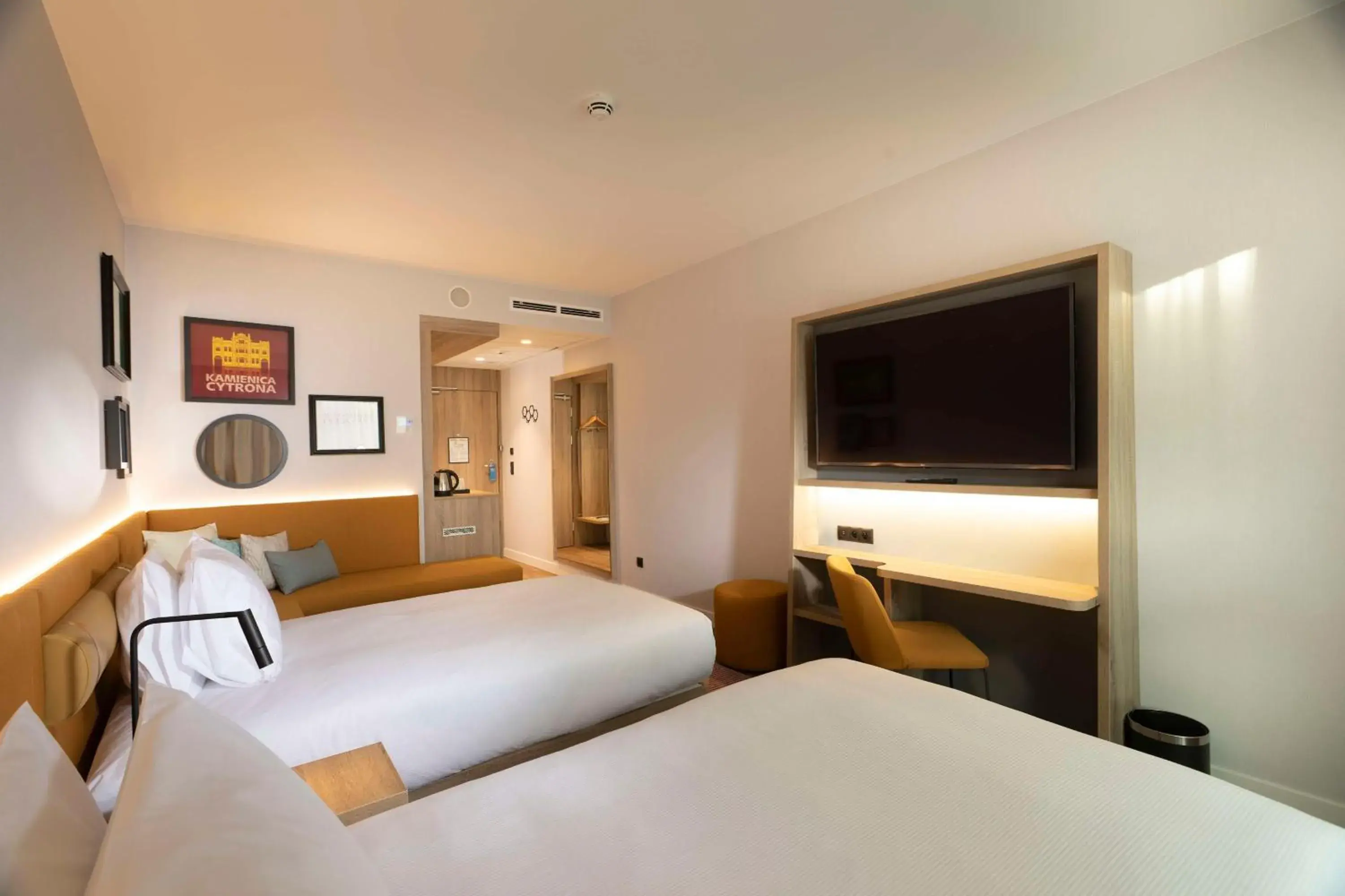 Bed in Hampton By Hilton Bialystok Bed in Hampton By Hilton Bialystok