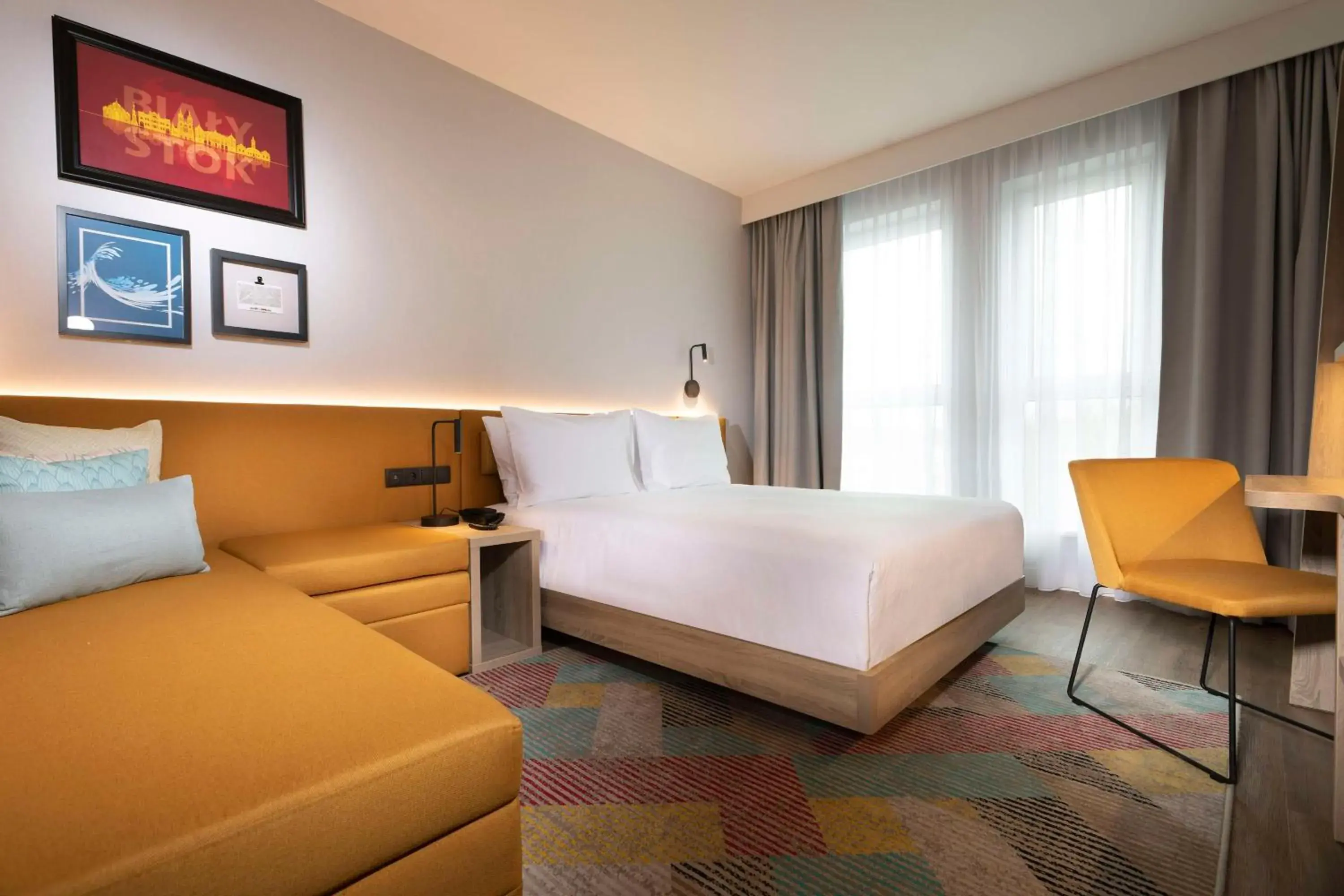 Bed in Hampton By Hilton Bialystok Bed in Hampton By Hilton Bialystok